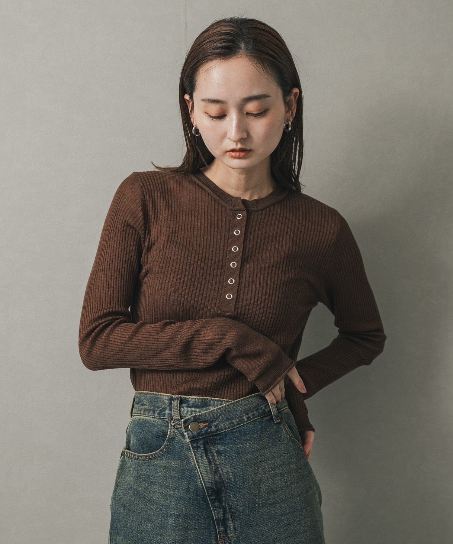 身長：169cm サイズ：one