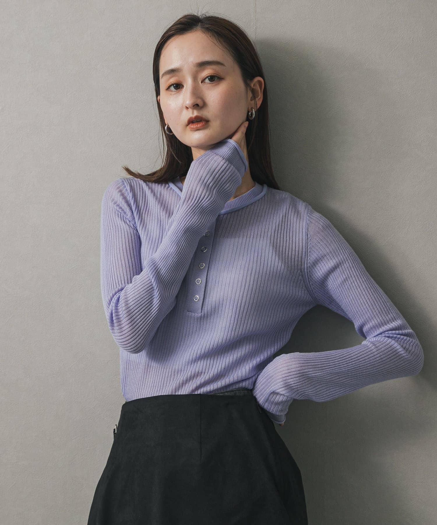 身長：169cm サイズ：one