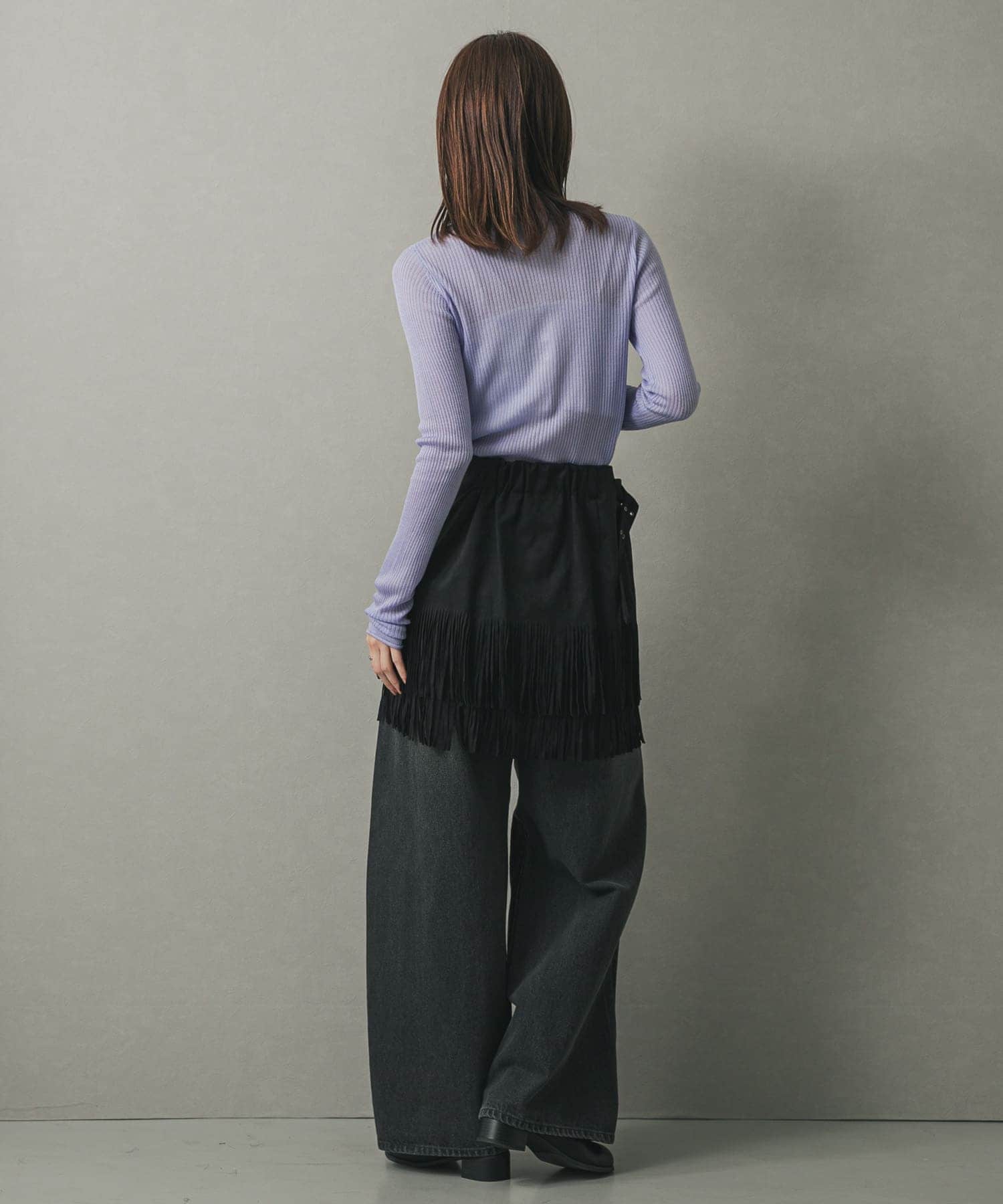 身長：169cm サイズ：one