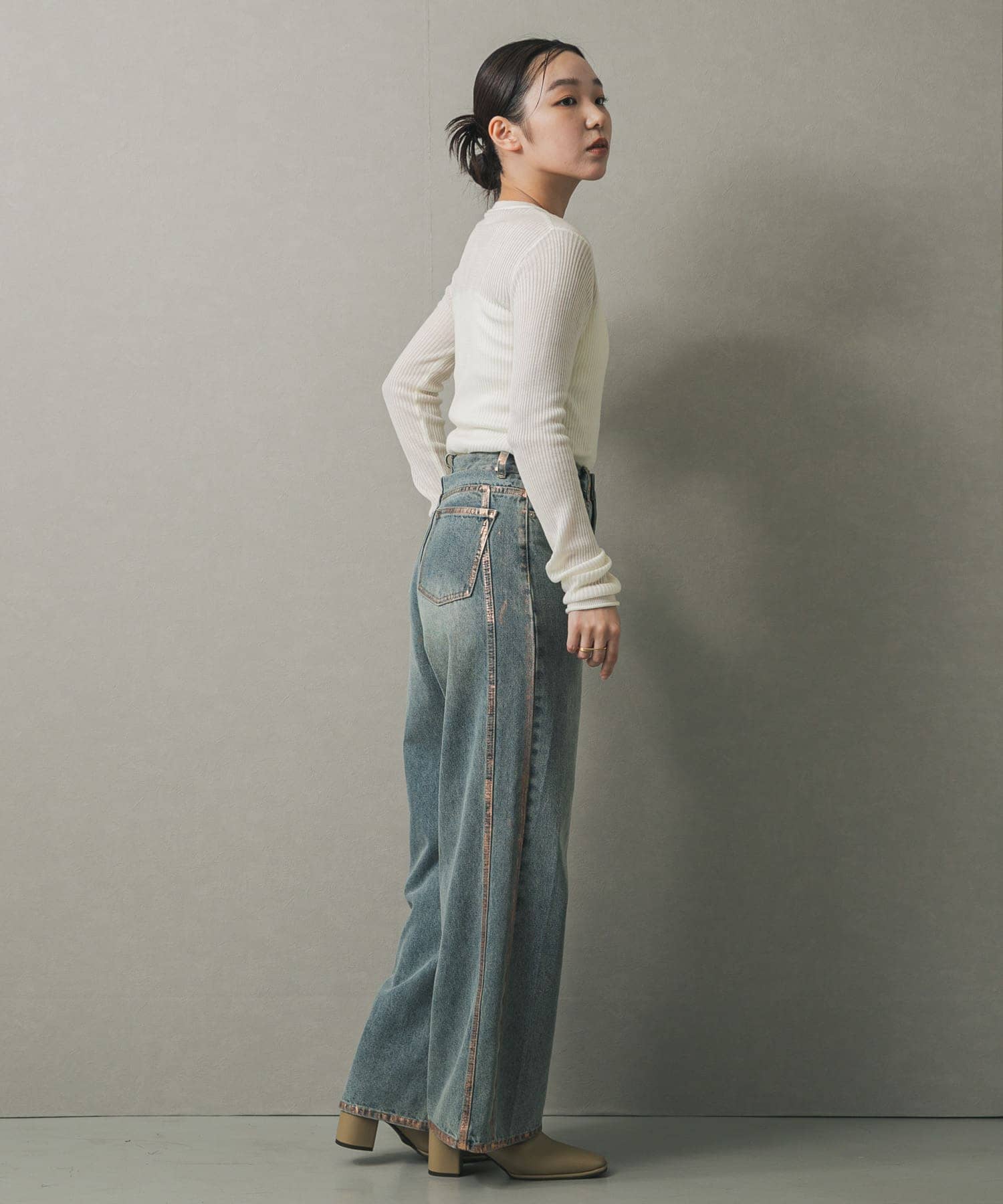 身長：158cm サイズ：one