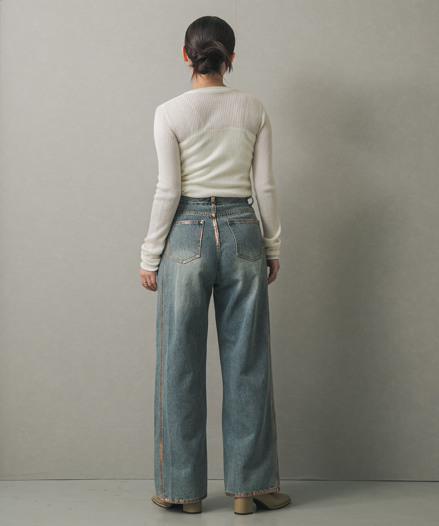 身長：158cm サイズ：one