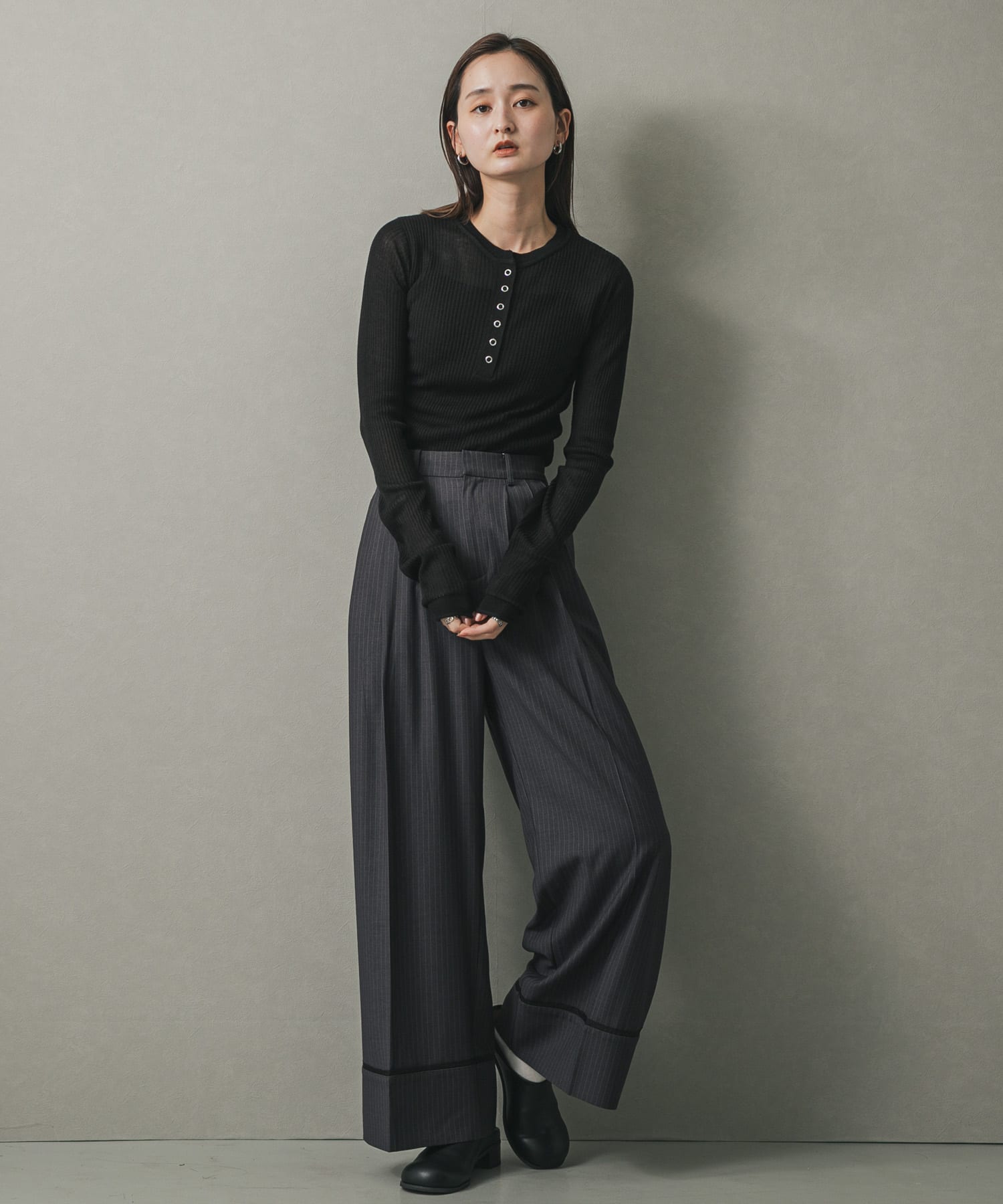 身長：169cm サイズ：one