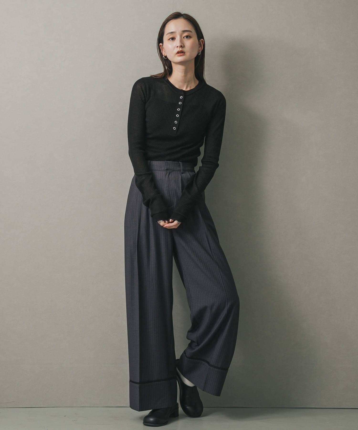 身長：169cm サイズ：one