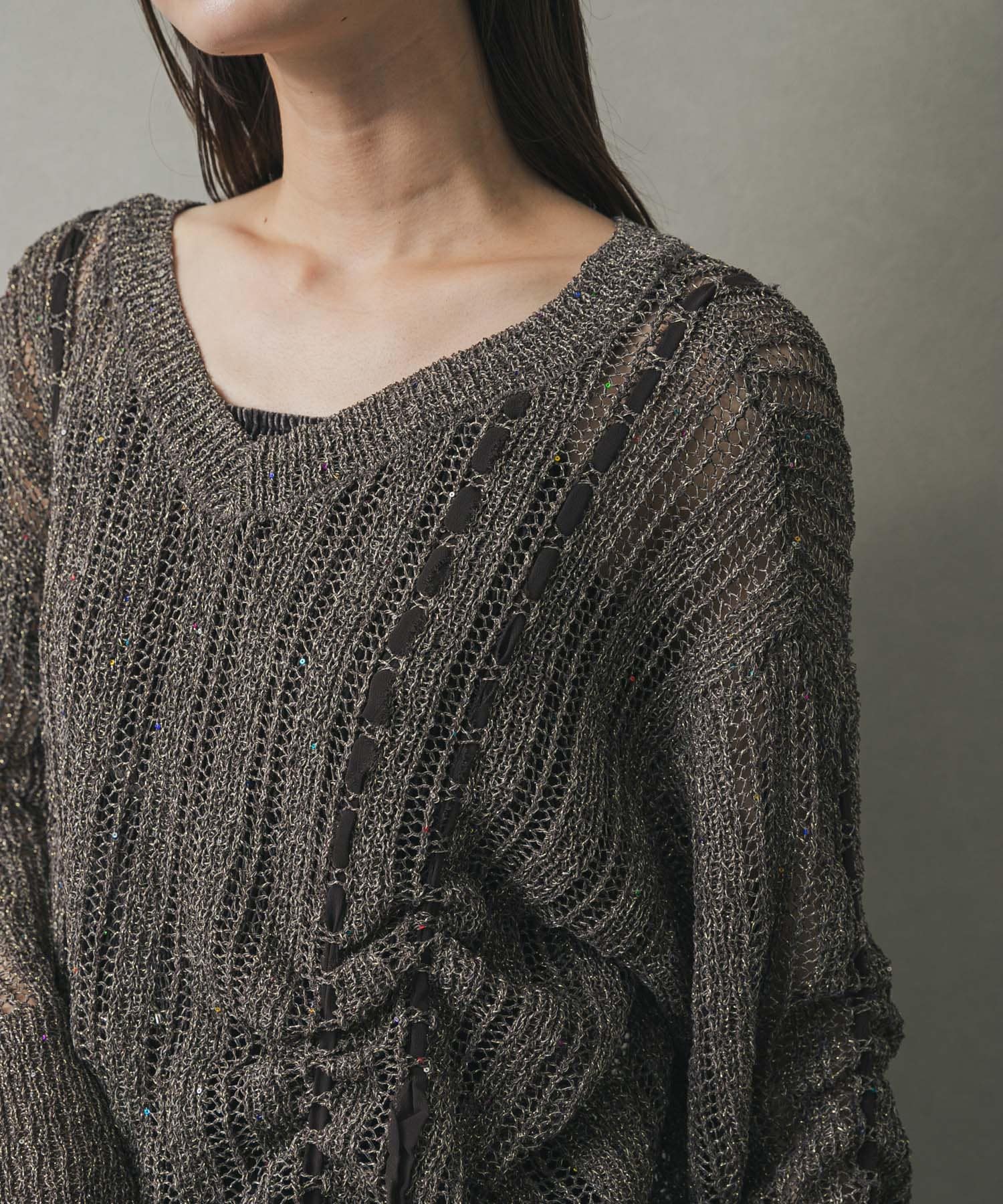 身長：169cm サイズ：one