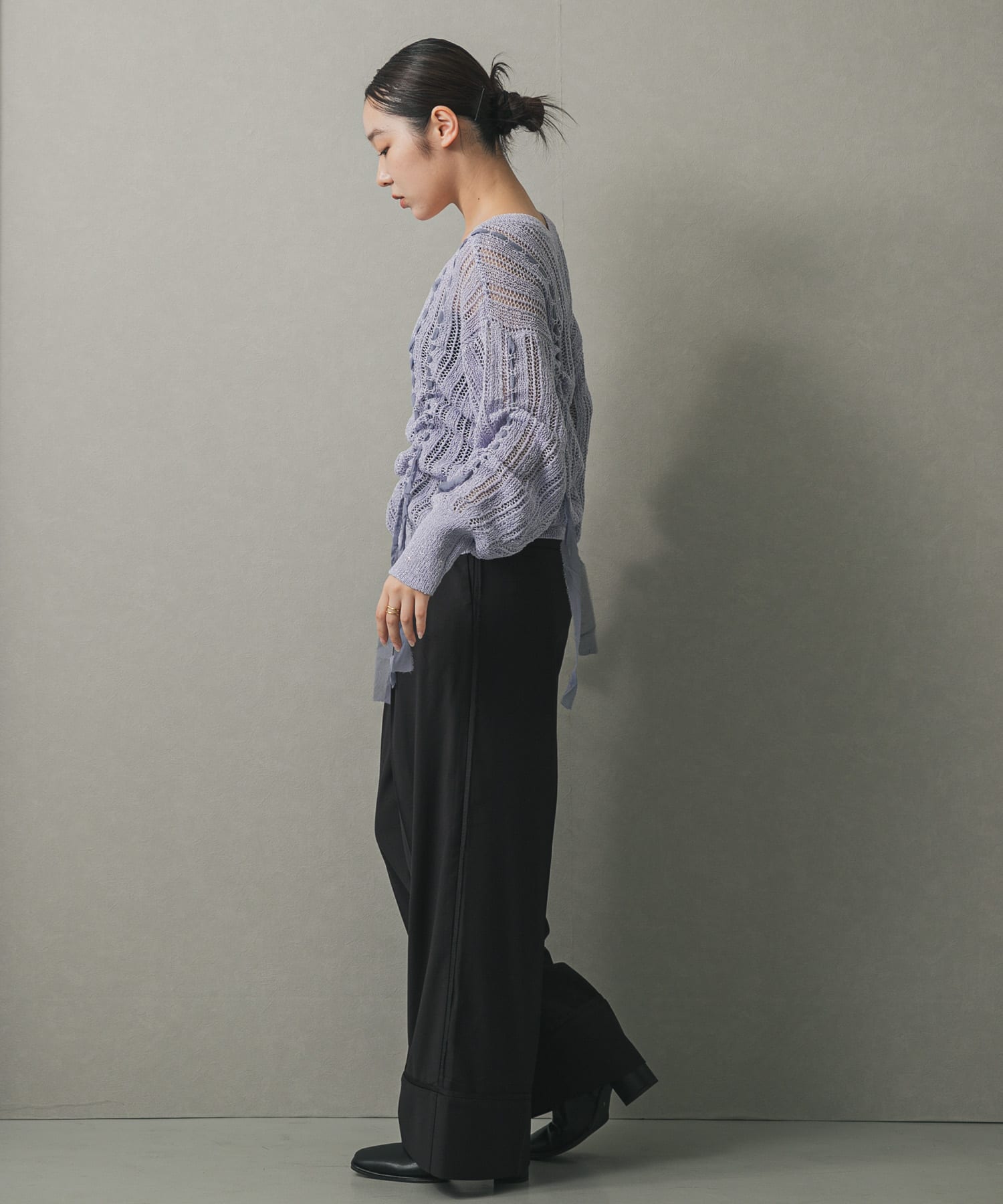 身長：158cm サイズ：one