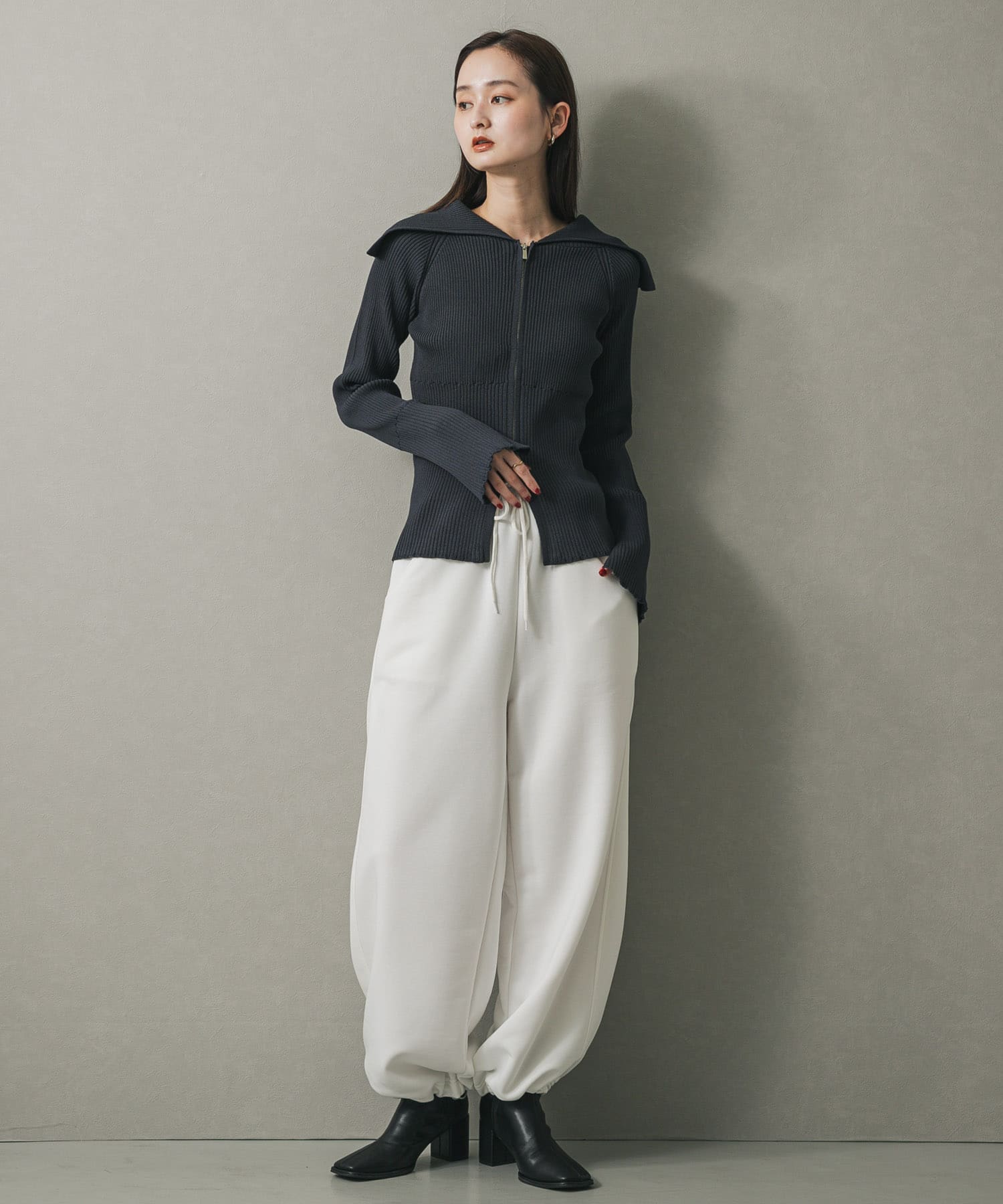 身長：169cm サイズ：one