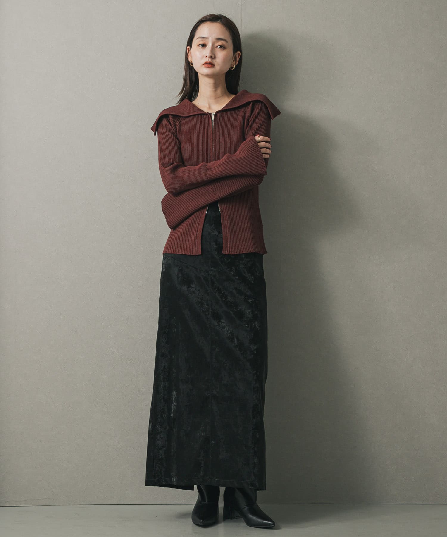 身長：169cm サイズ：one