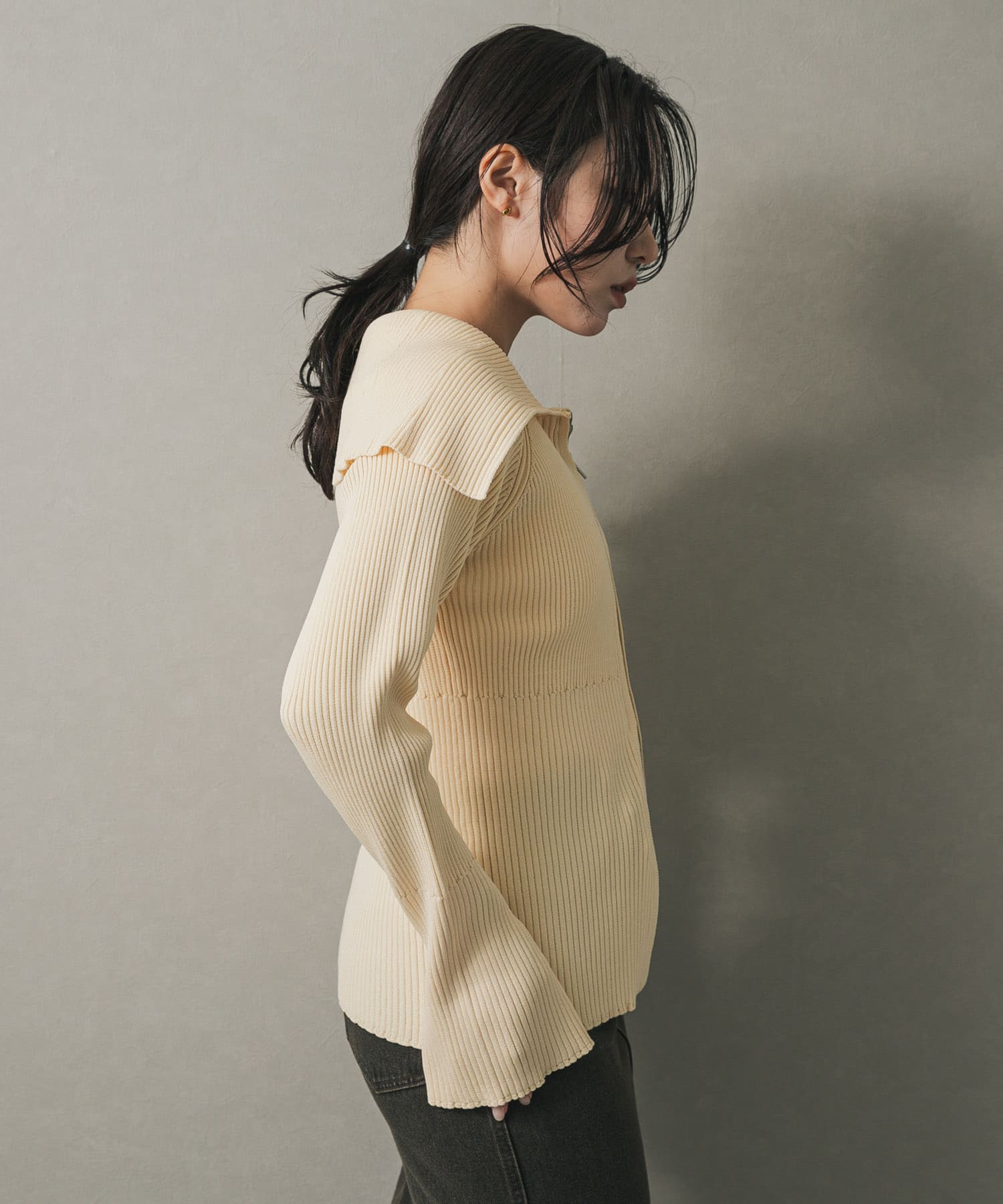 身長：158cm サイズ：one