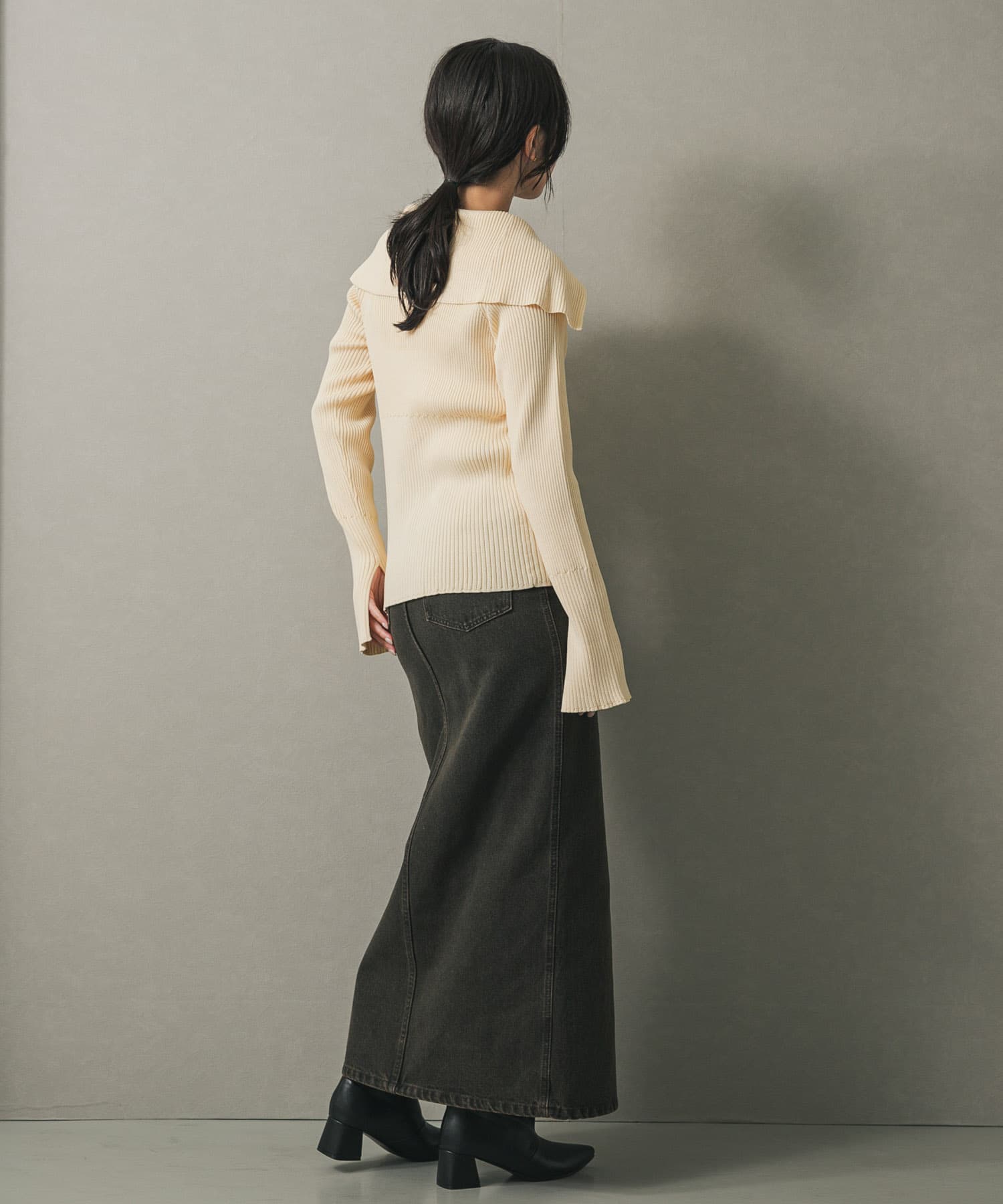 身長：158cm サイズ：one