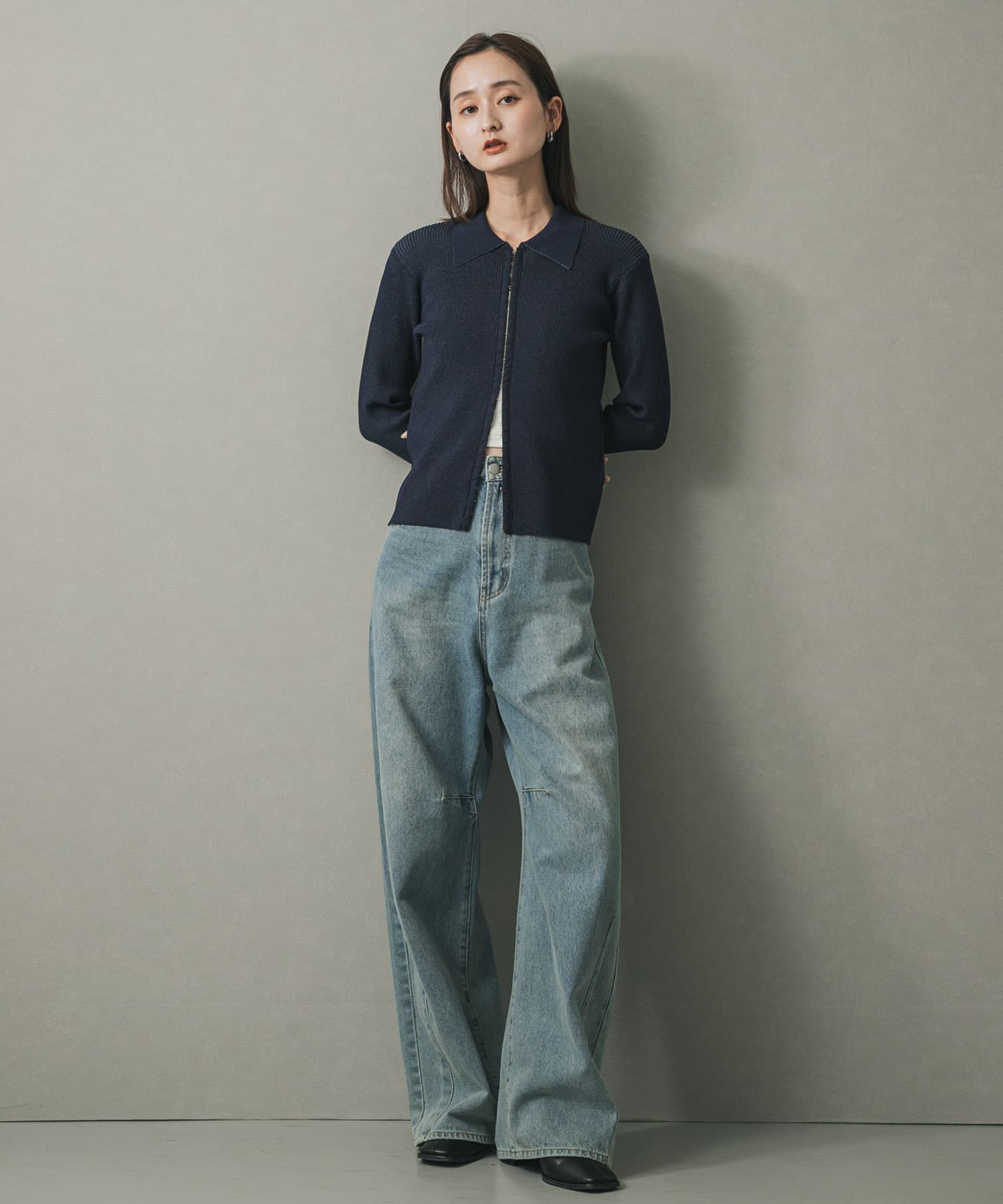 身長：169cm サイズ：one