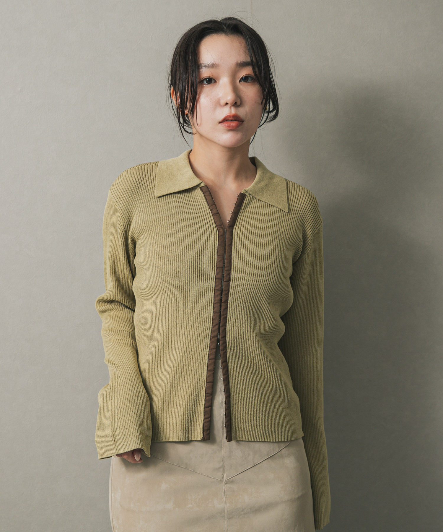 身長：158cm サイズ：one