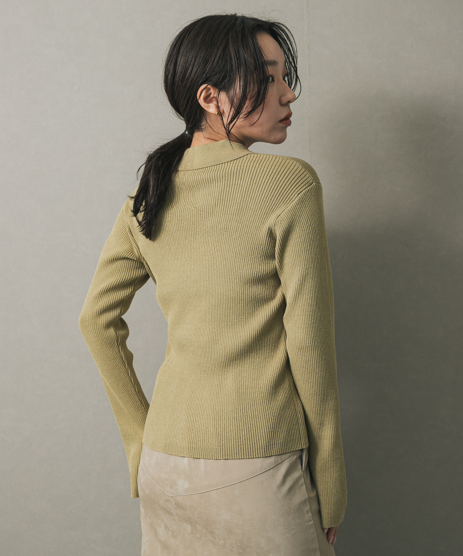 身長：158cm サイズ：one