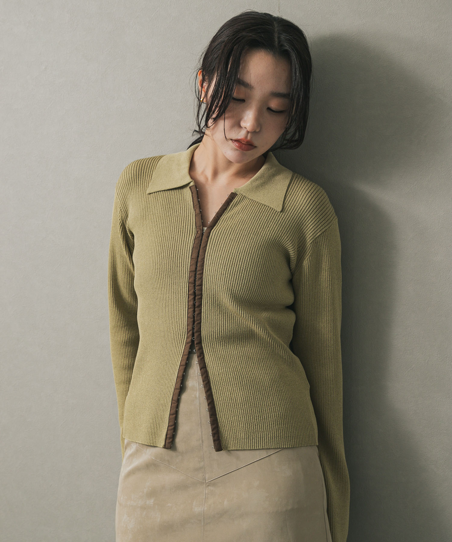 身長：158cm サイズ：one