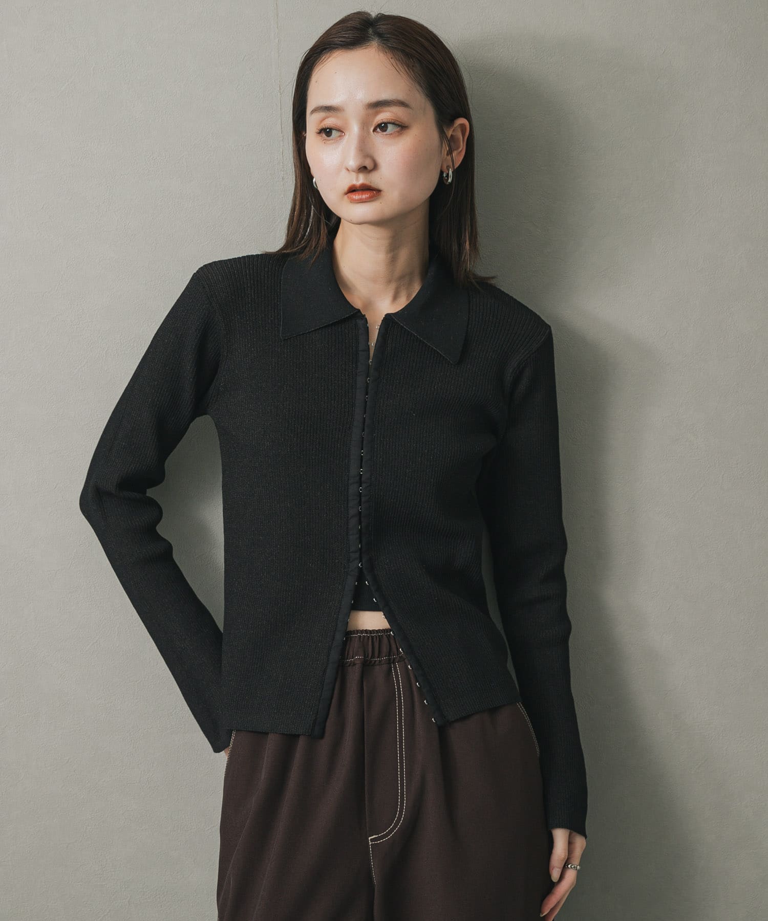 身長：169cm サイズ：one