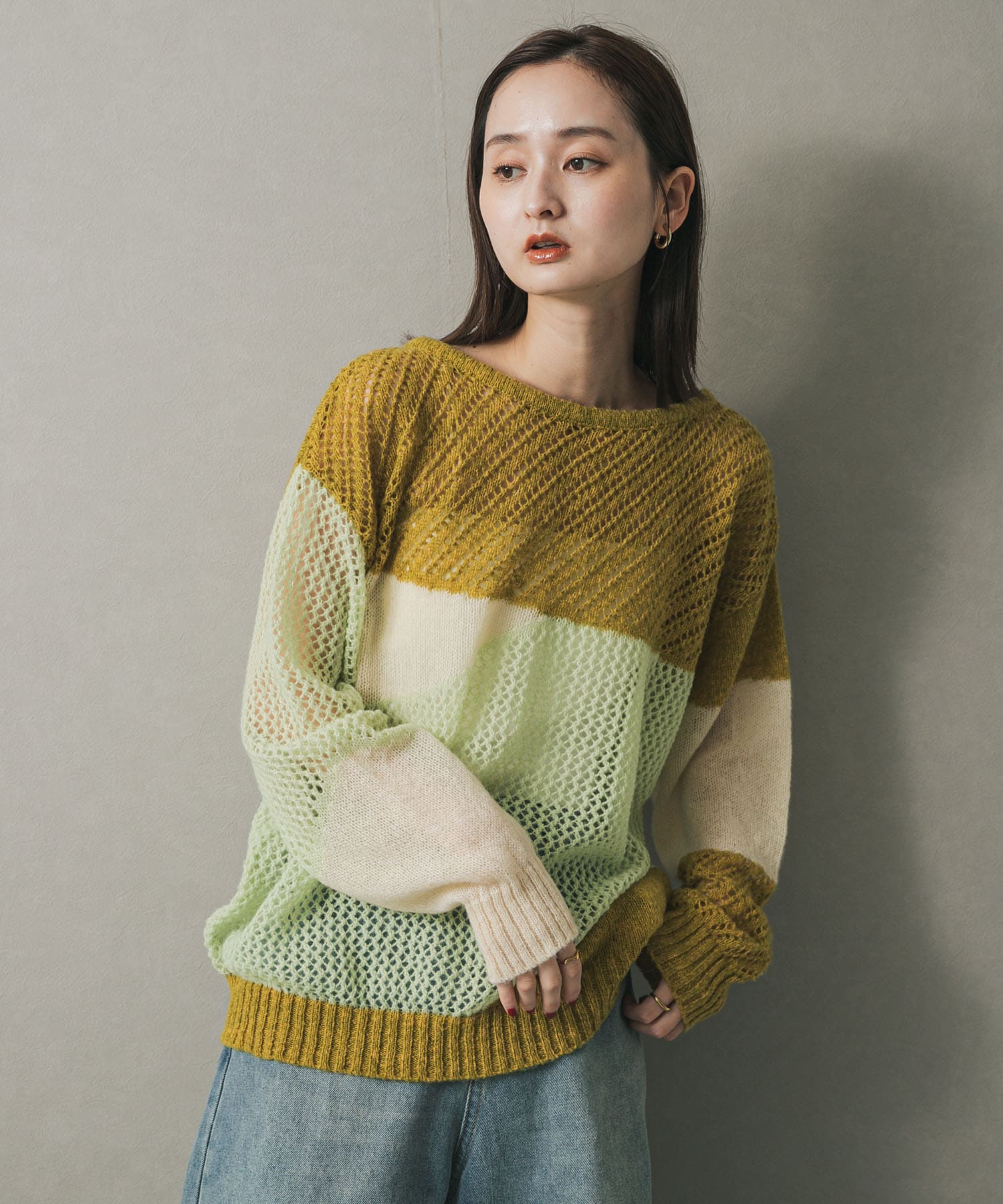 身長：169cm サイズ：one