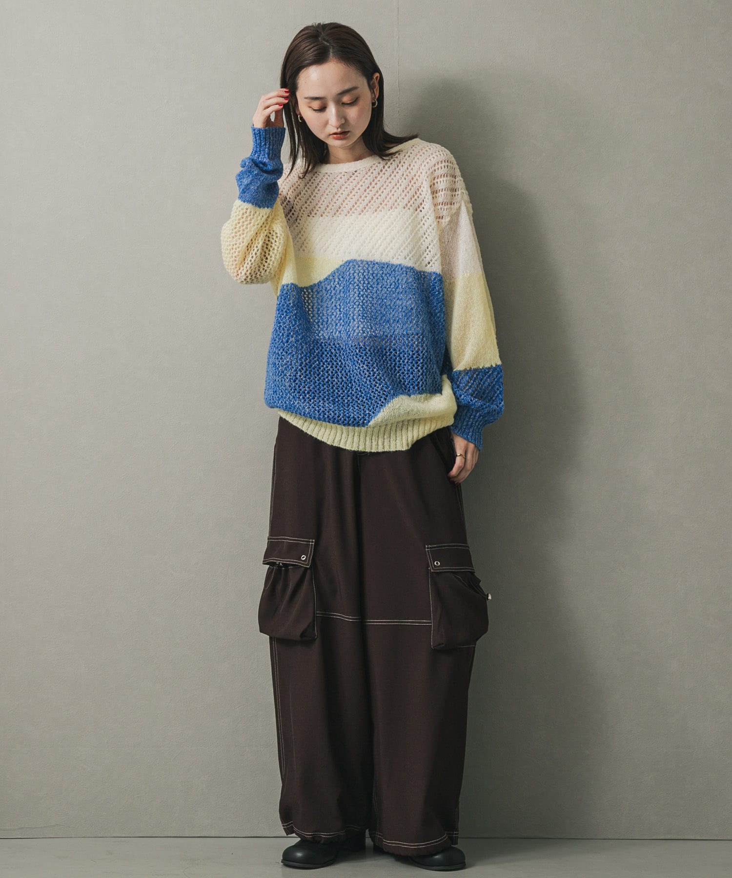 身長：169cm サイズ：one