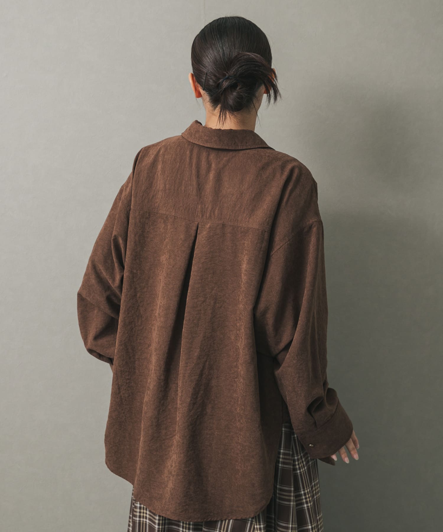 身長：158cm サイズ：one