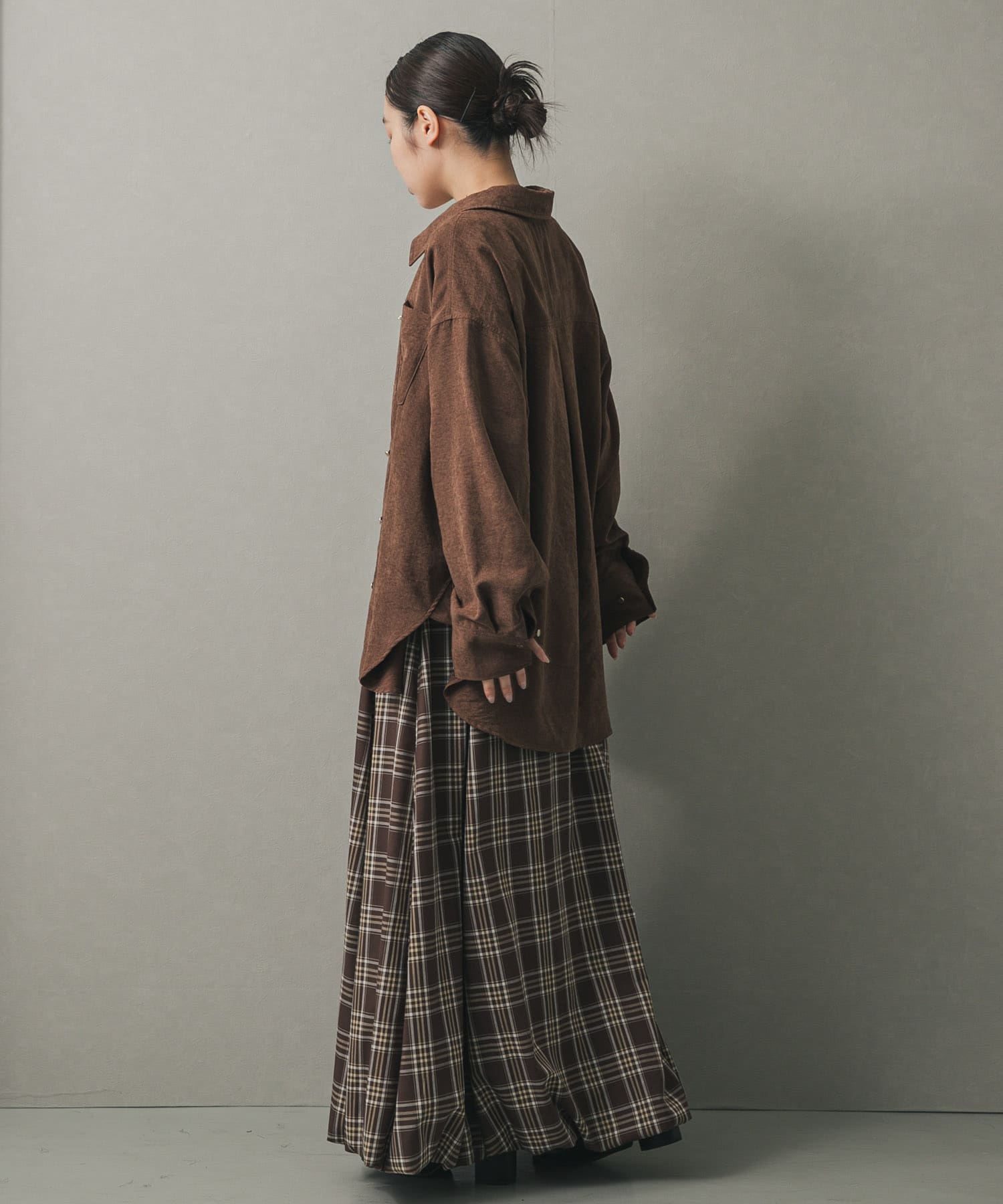 身長：158cm サイズ：one
