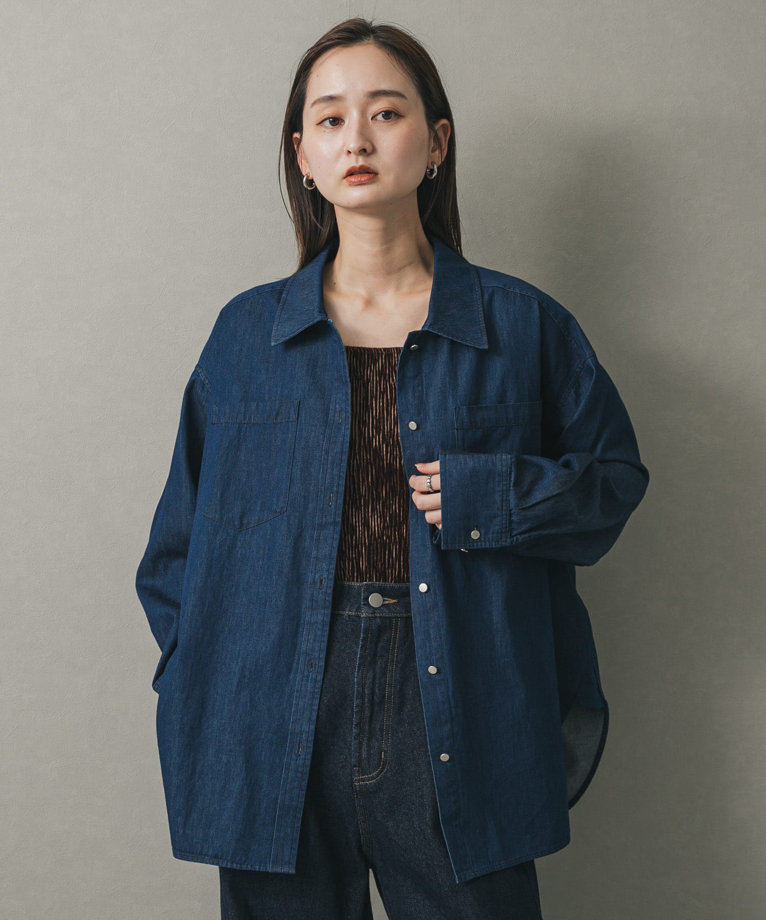 身長：169cm サイズ：one