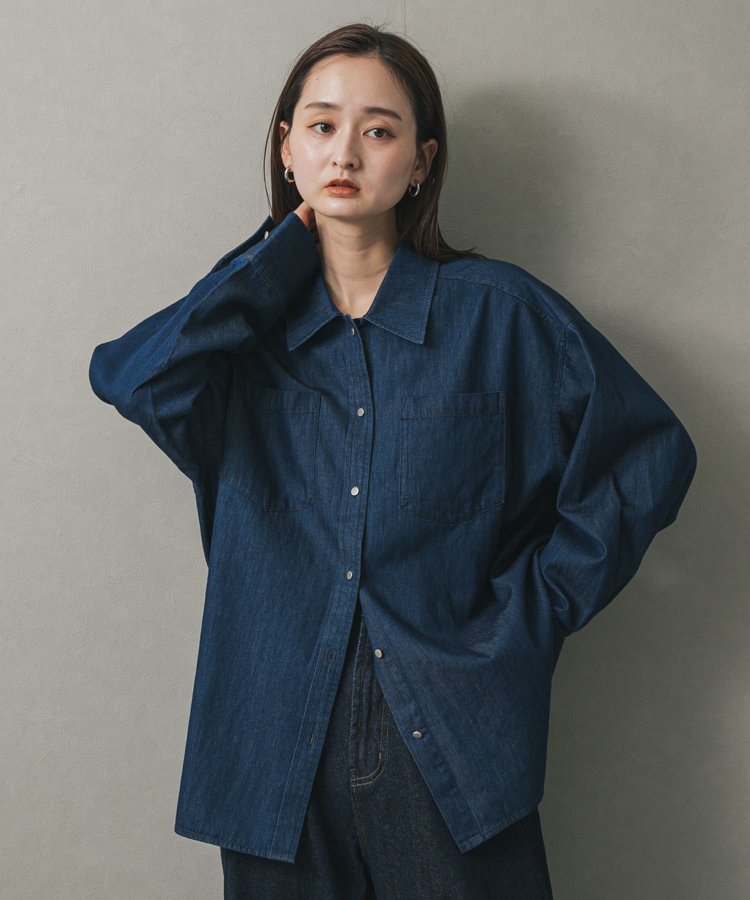 身長：169cm サイズ：one