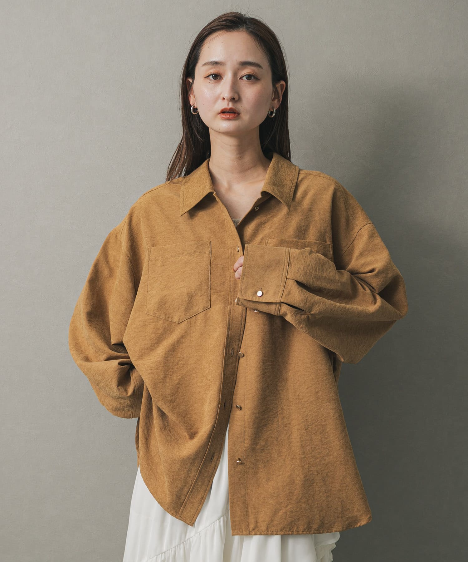 身長：169cm サイズ：one