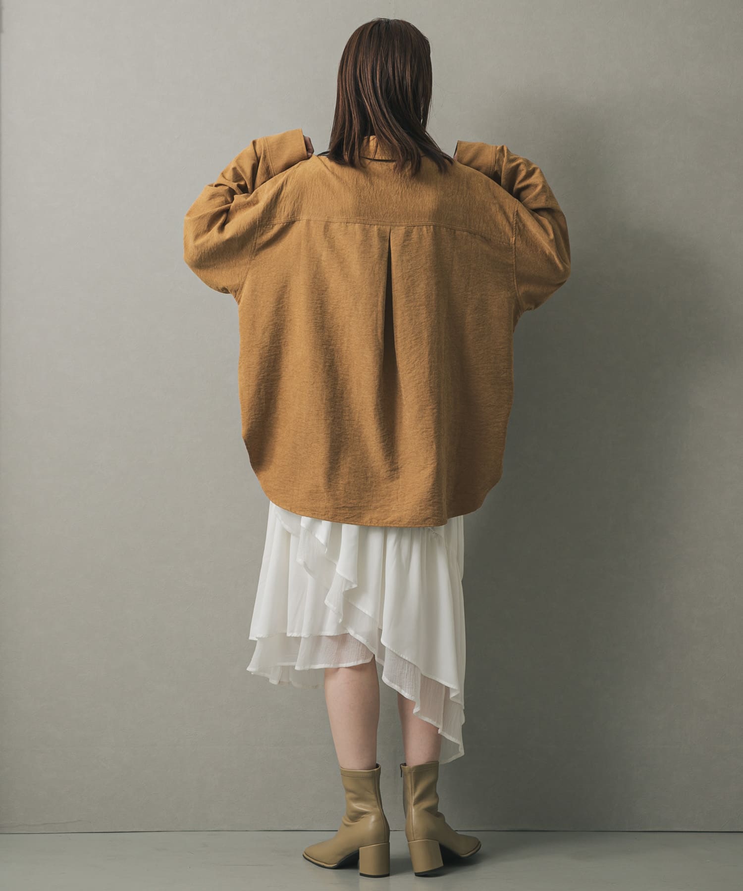 身長：169cm サイズ：one