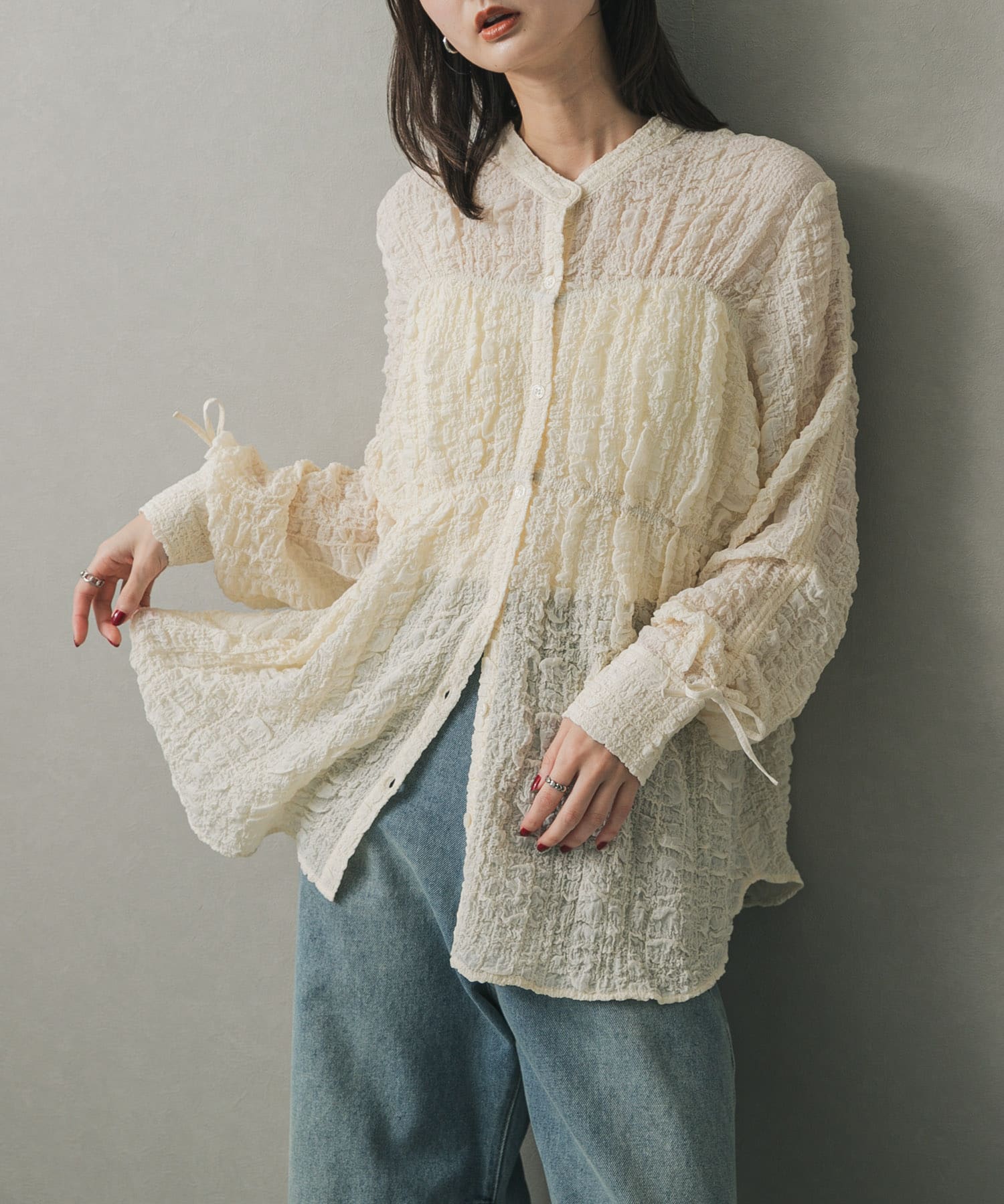 シャーリングシャツ