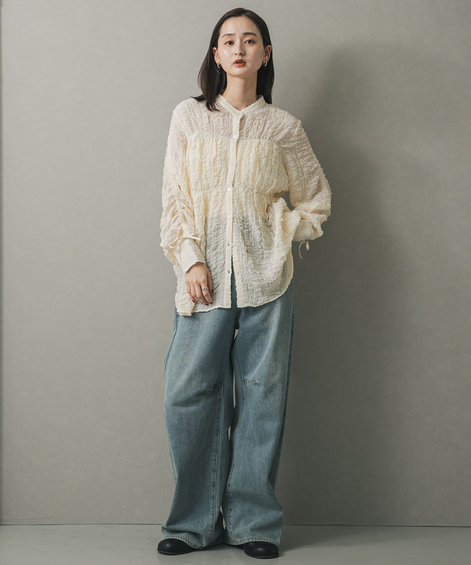 身長：169cm サイズ：one
