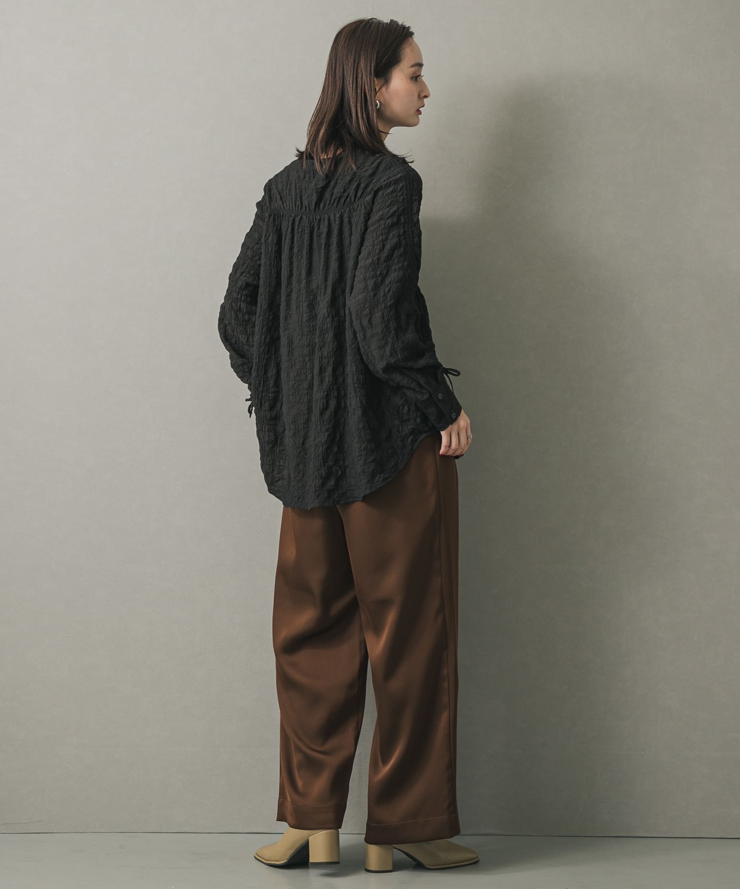 身長：169cm サイズ：one