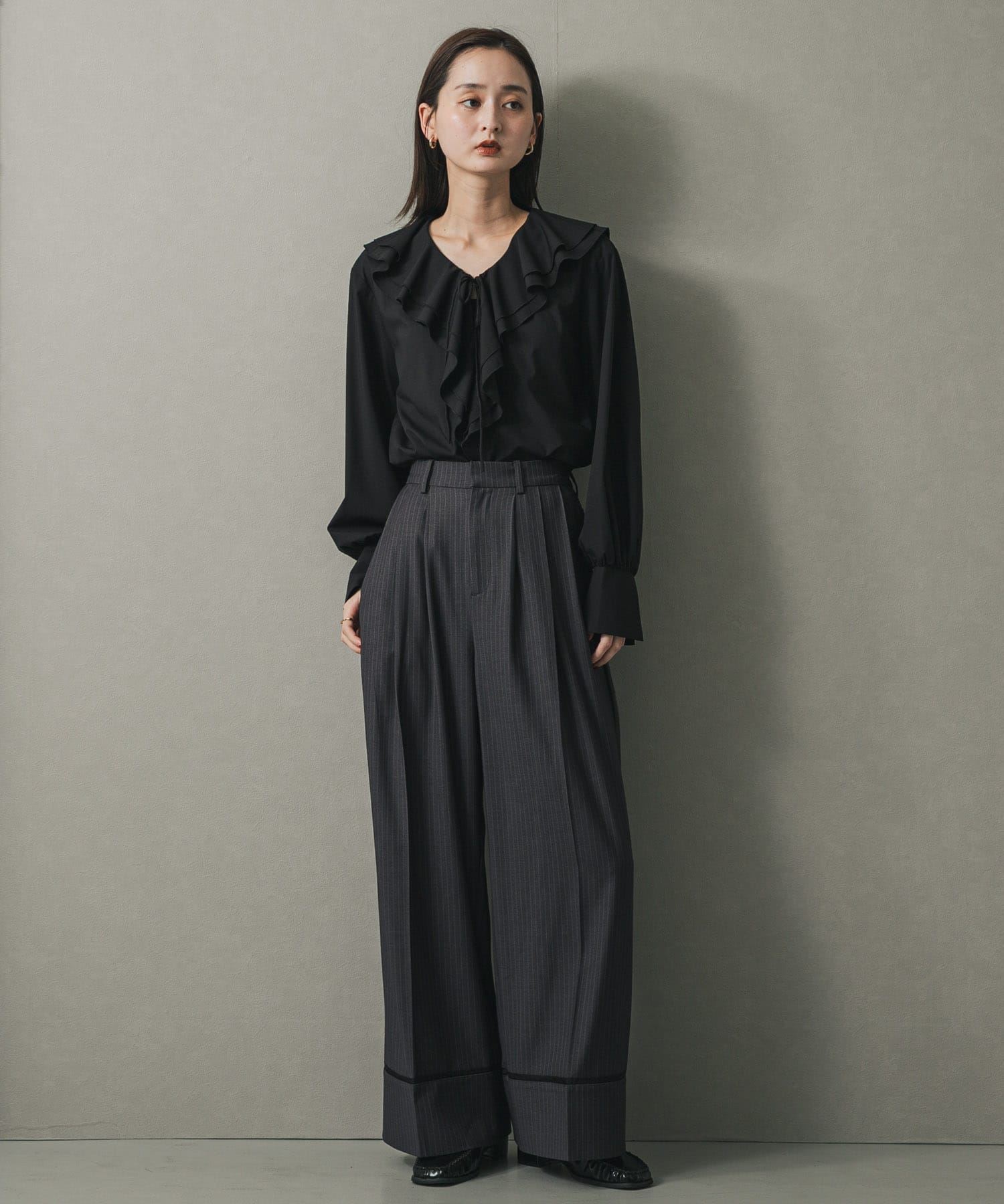 身長：169cm サイズ：one