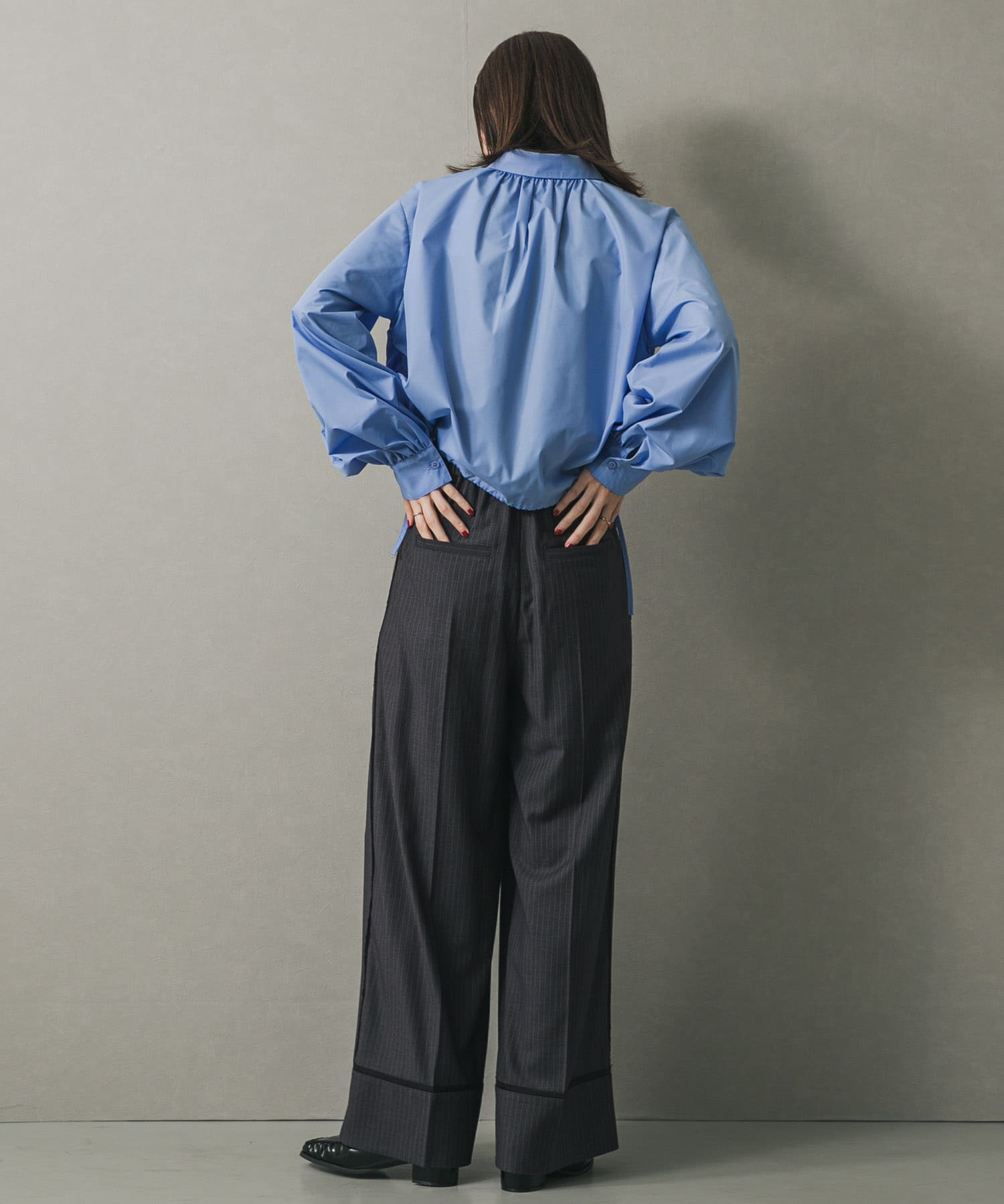 身長：169cm サイズ：one