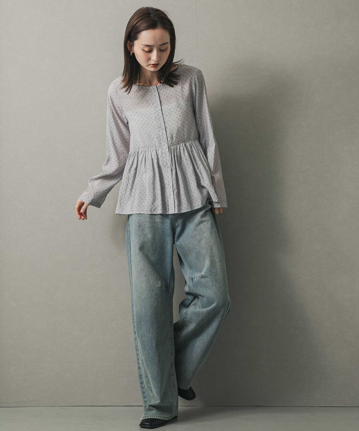 身長：169cm サイズ：one