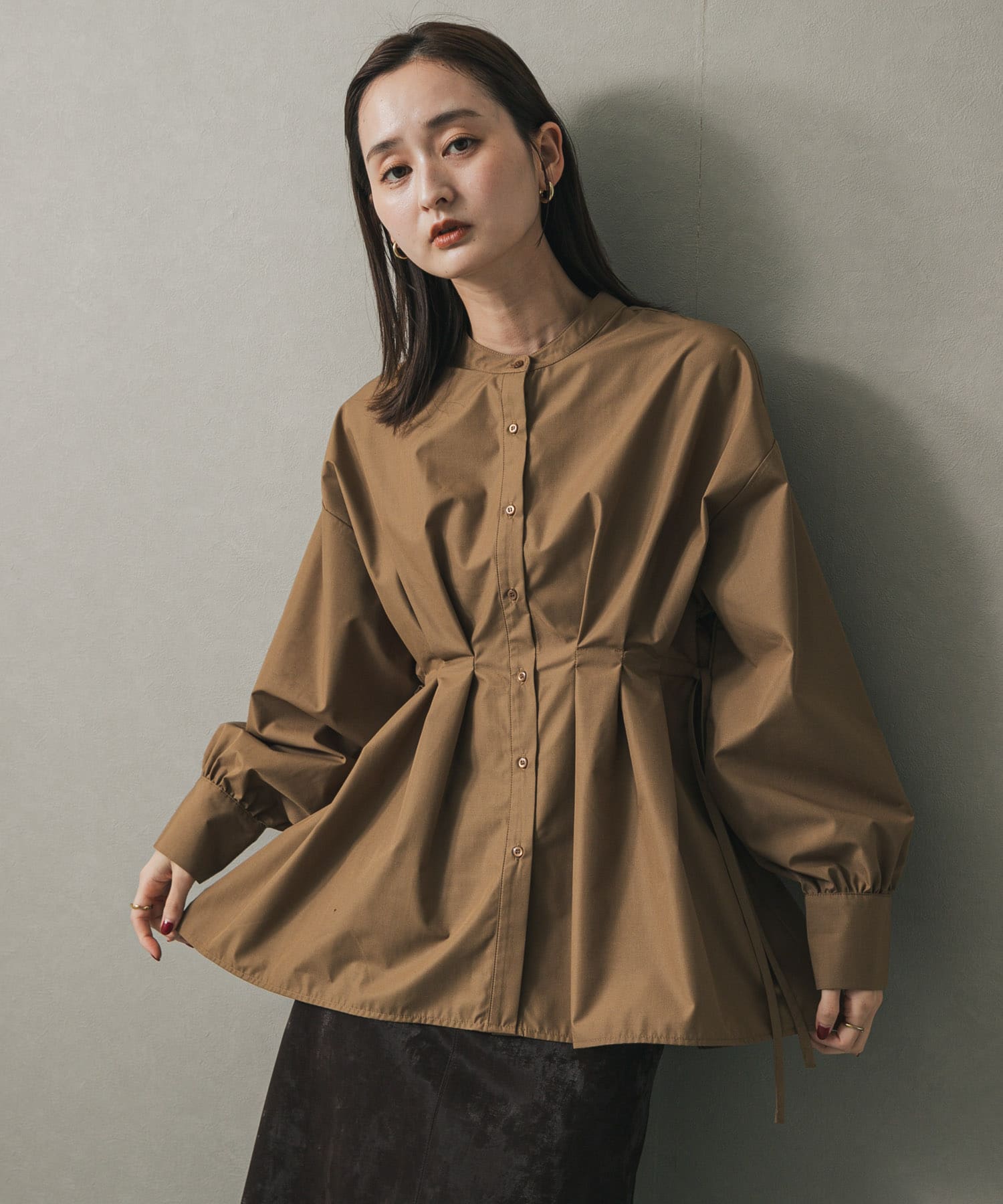 身長：169cm サイズ：one