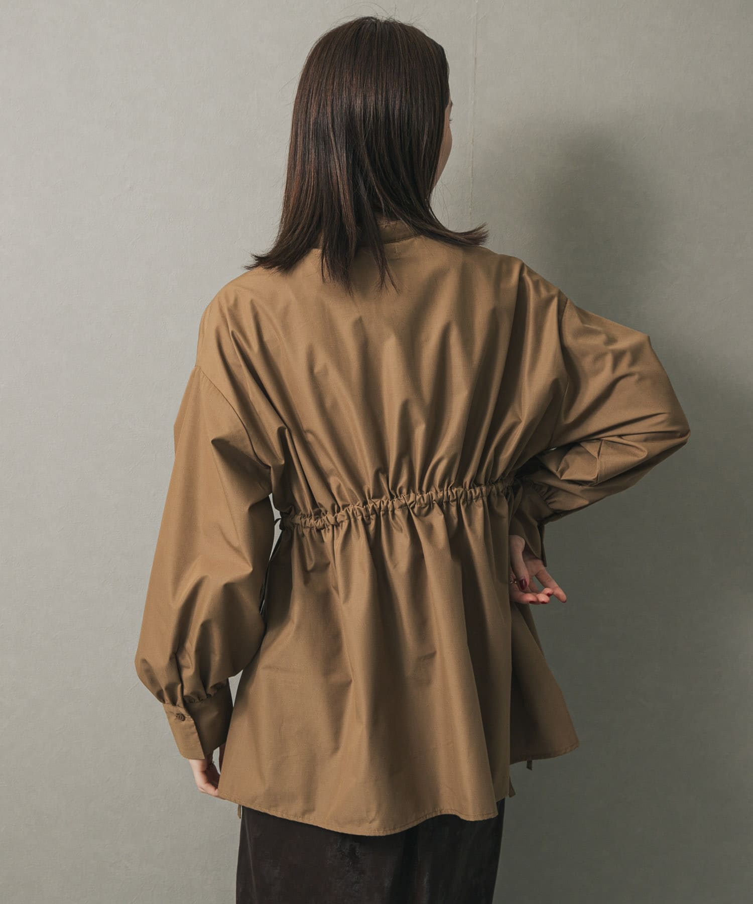 身長：169cm サイズ：one