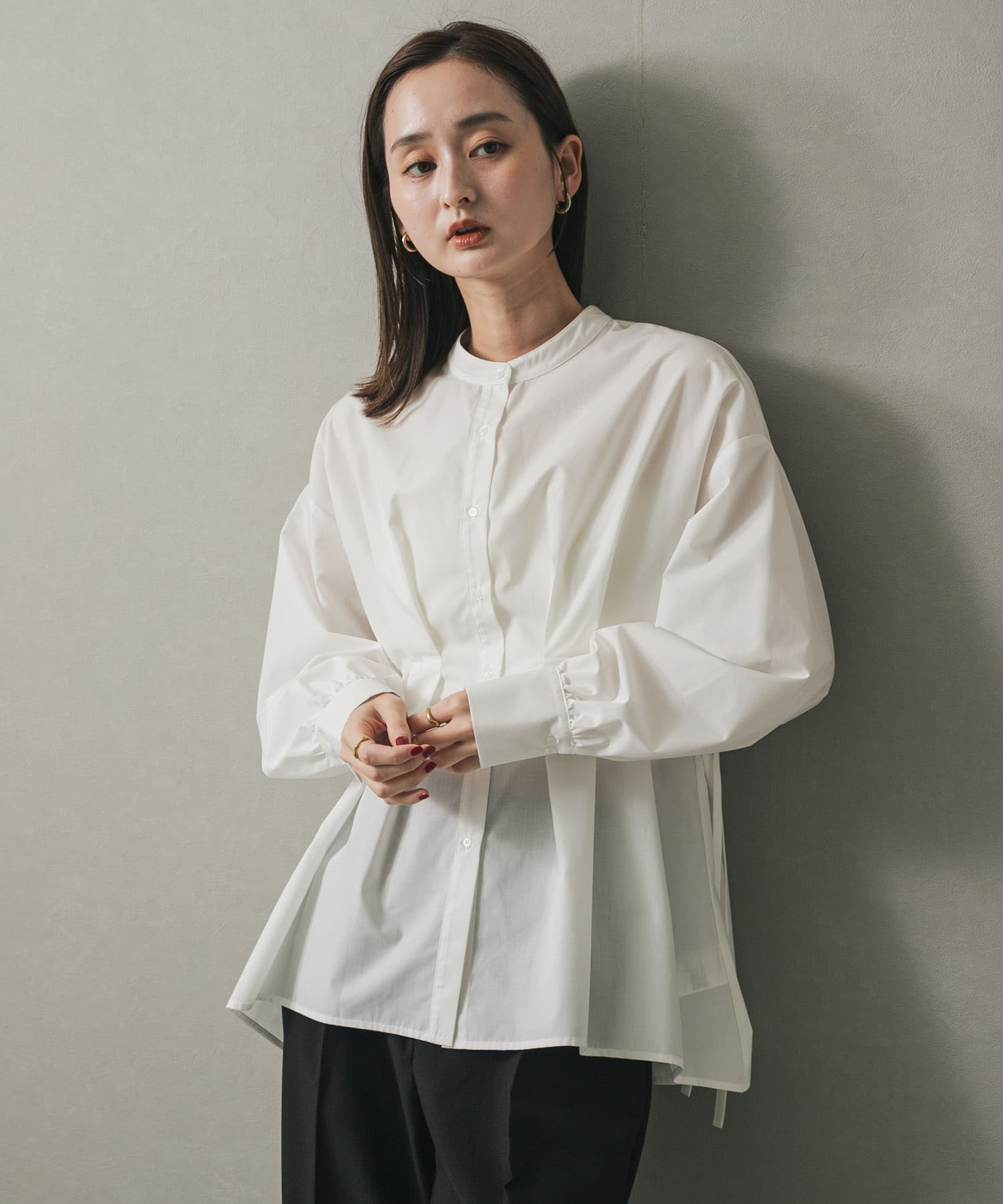 身長：169cm サイズ：one