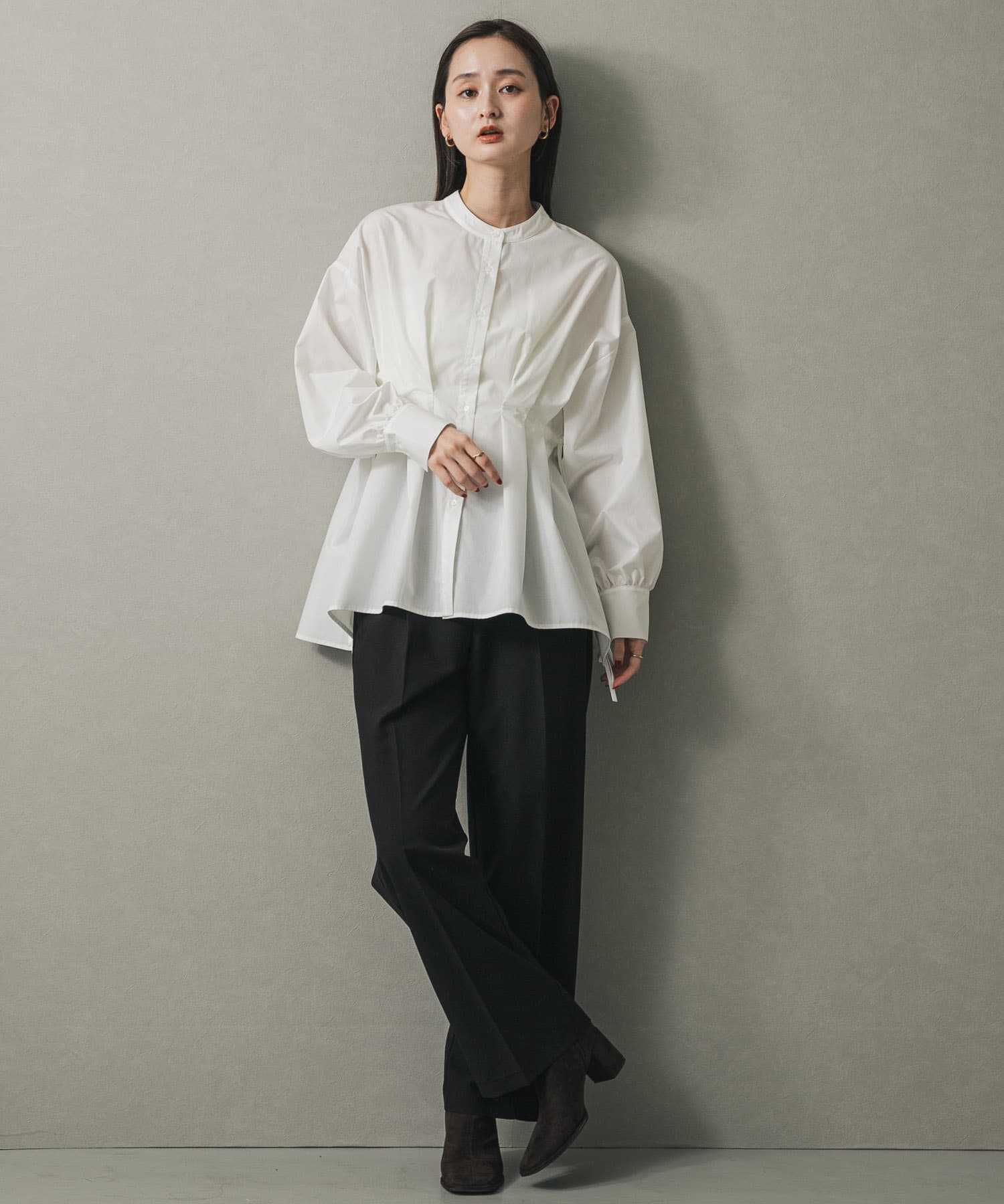 身長：169cm サイズ：one