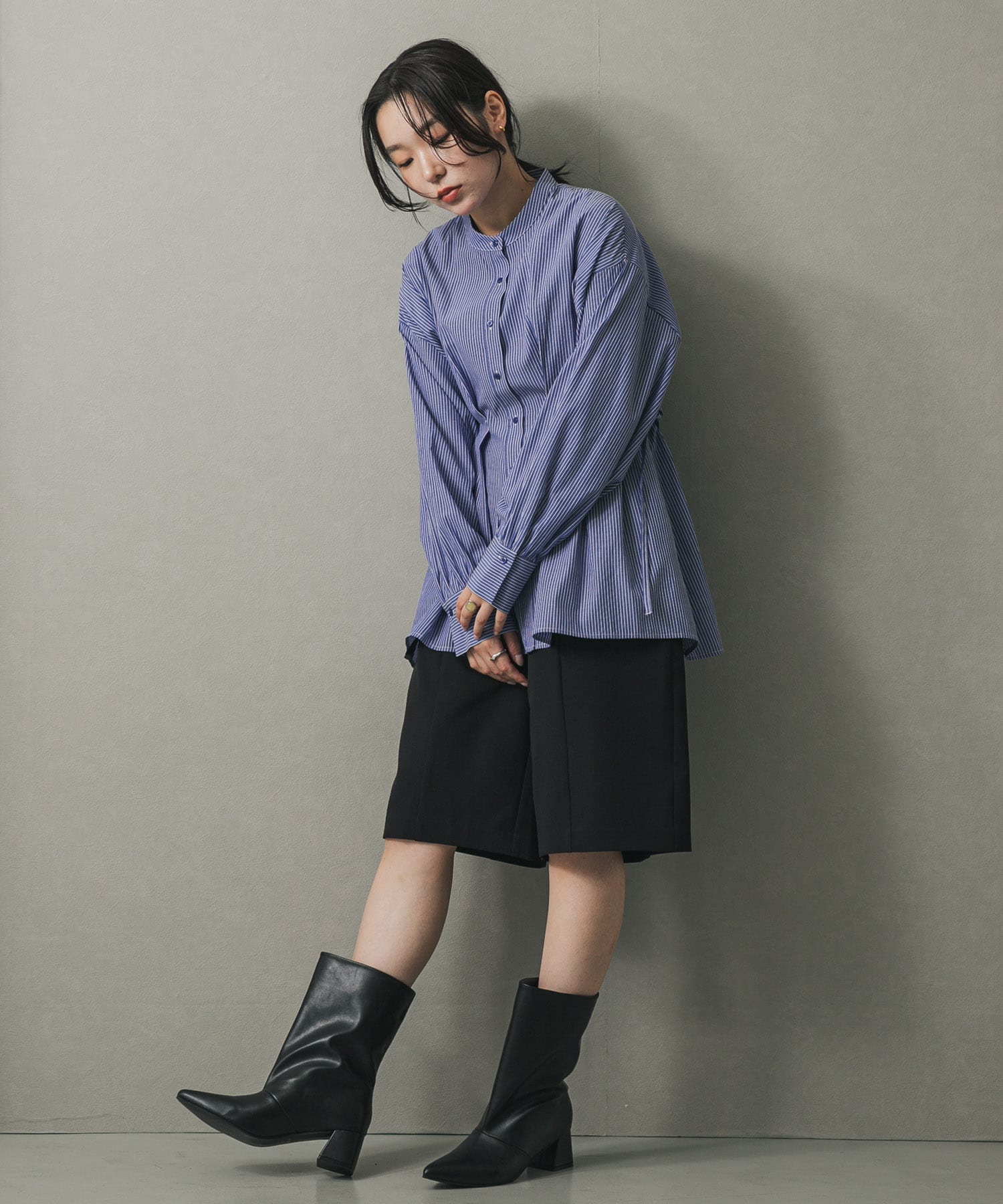 身長：158cm サイズ：one