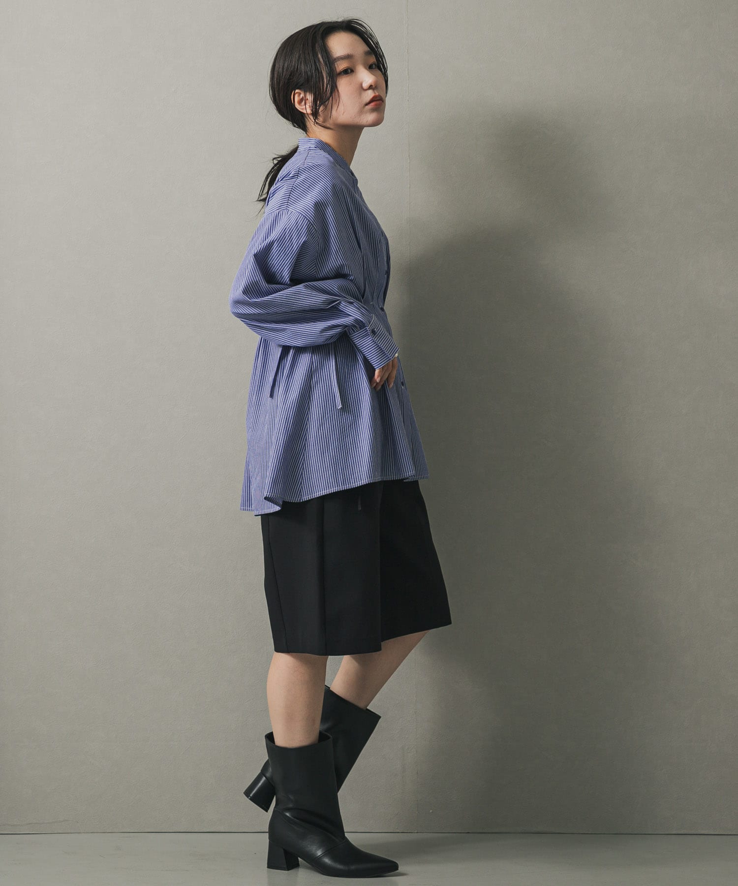 身長：158cm サイズ：one