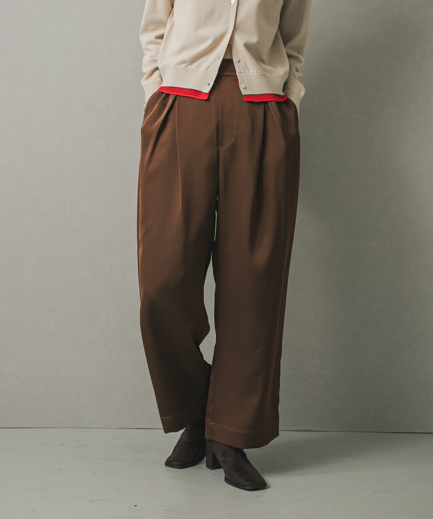 身長：169cm サイズ：one