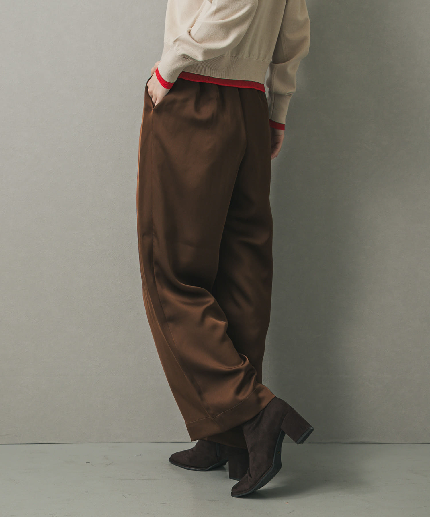 身長：169cm サイズ：one