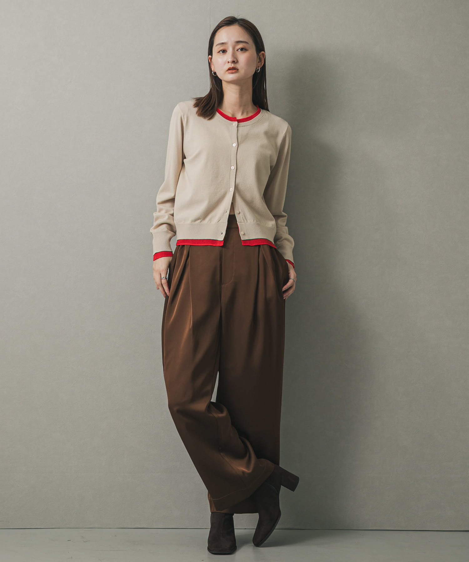 身長：169cm サイズ：one
