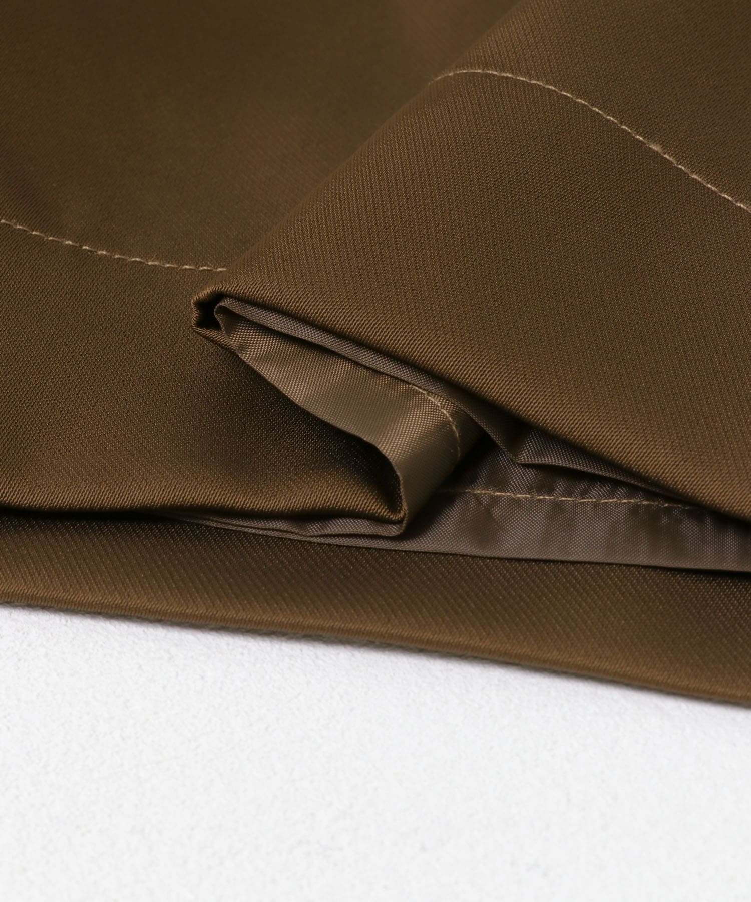 サテンインタックパンツ BROWN one