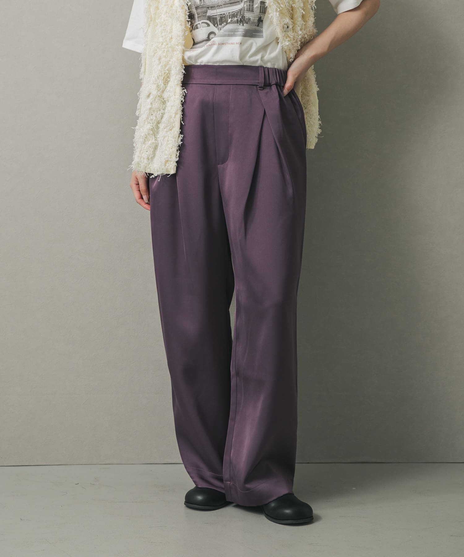 身長：158cm サイズ：one