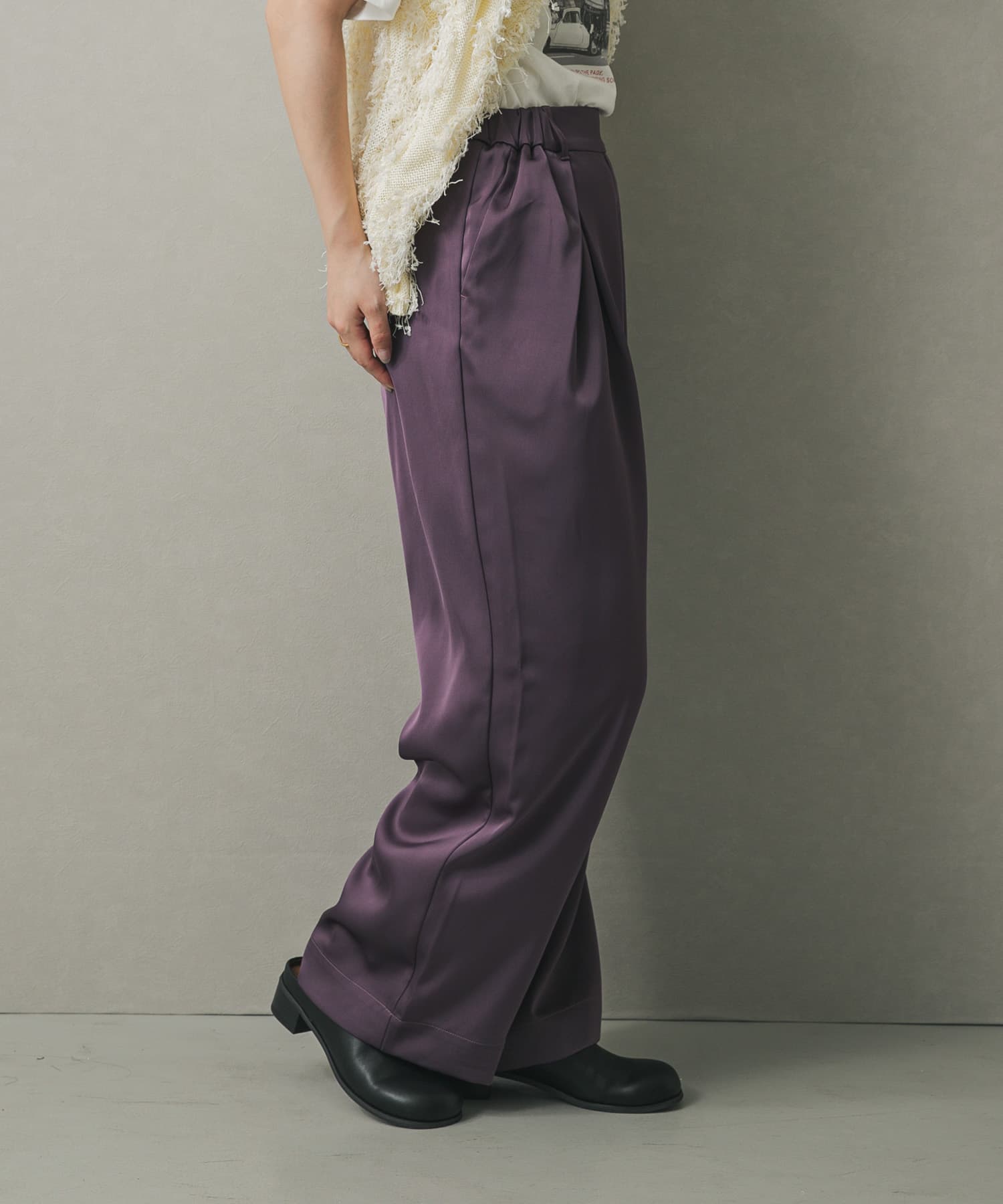 身長：158cm サイズ：one