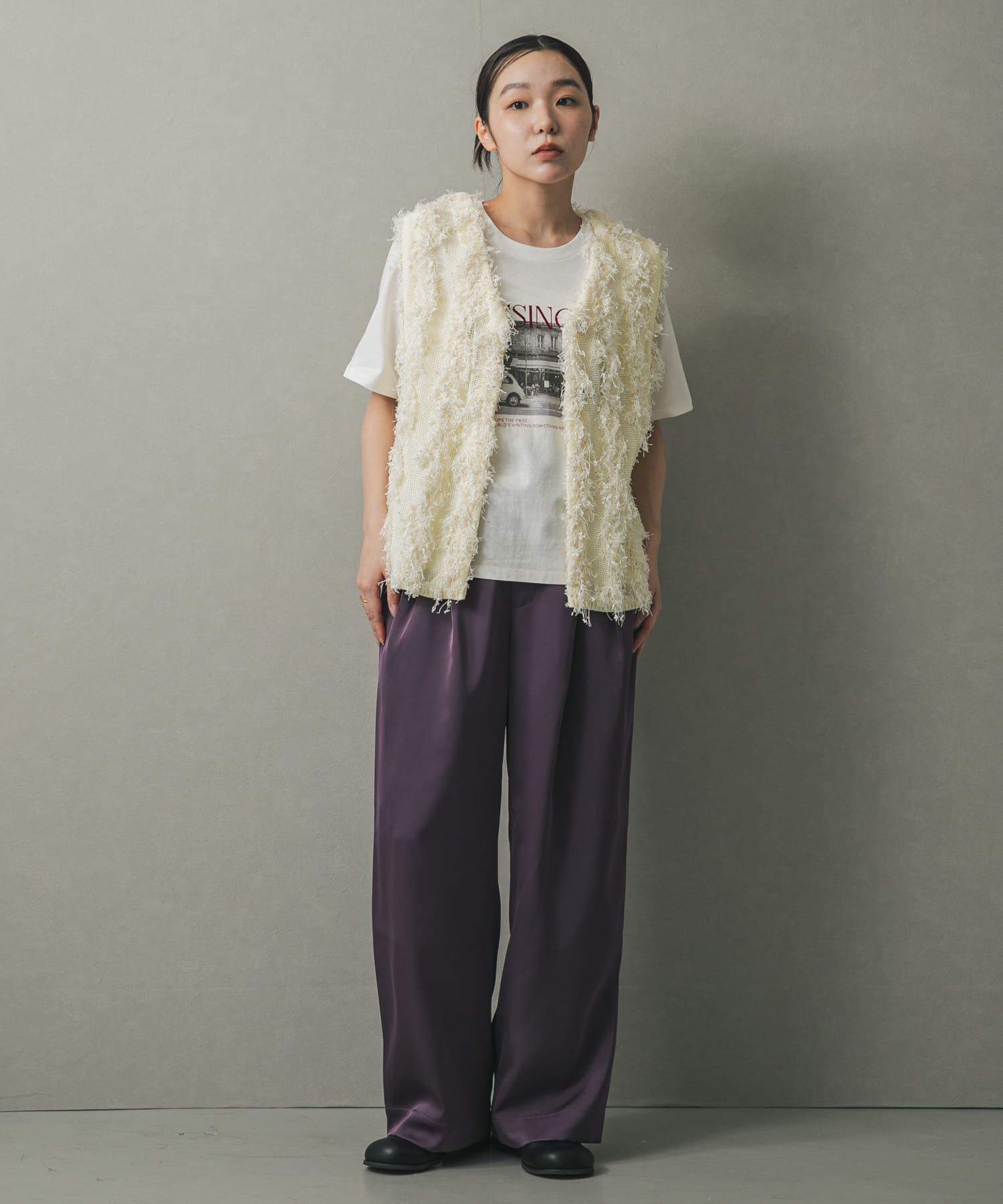 身長：158cm サイズ：one