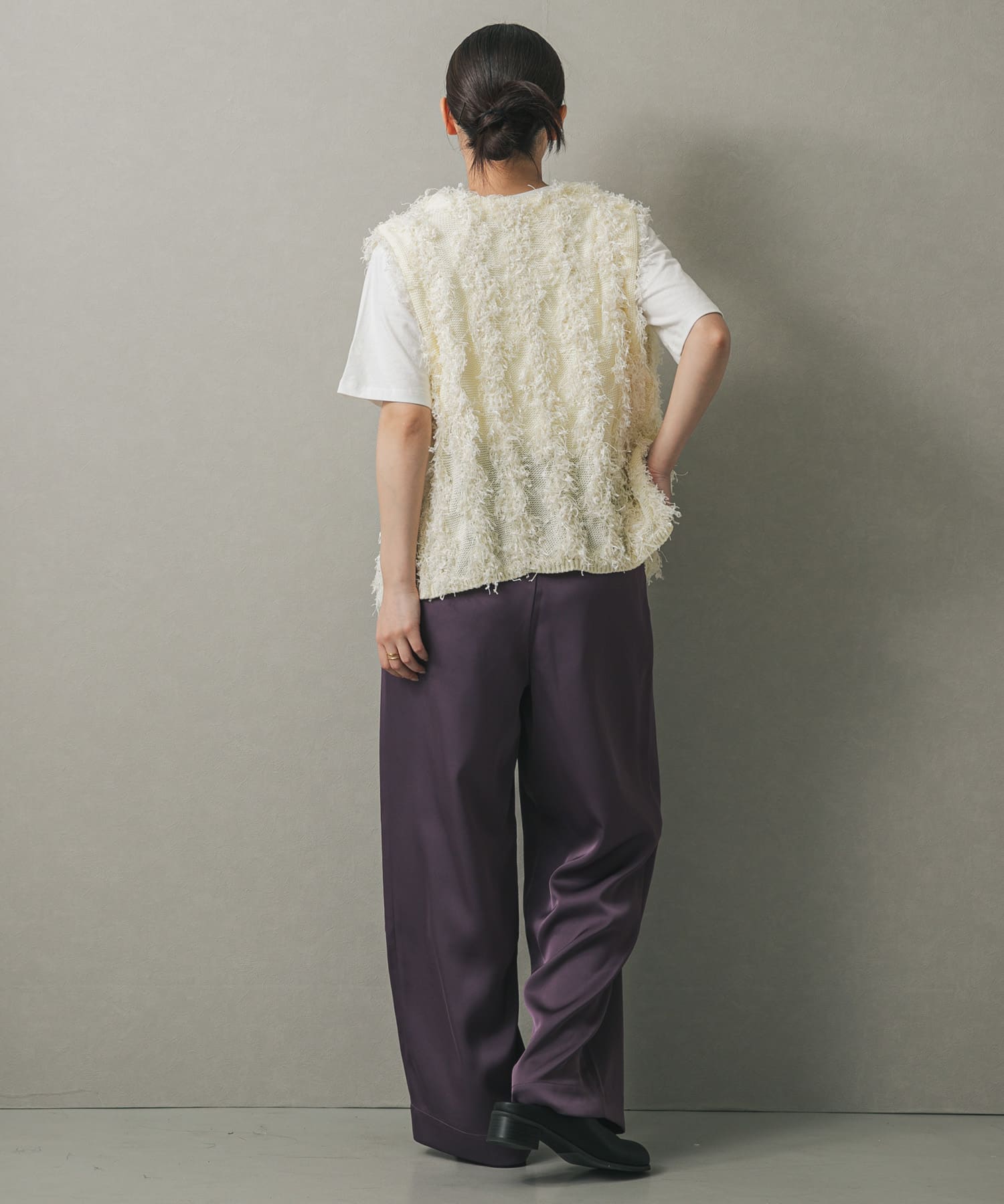 身長：158cm サイズ：one