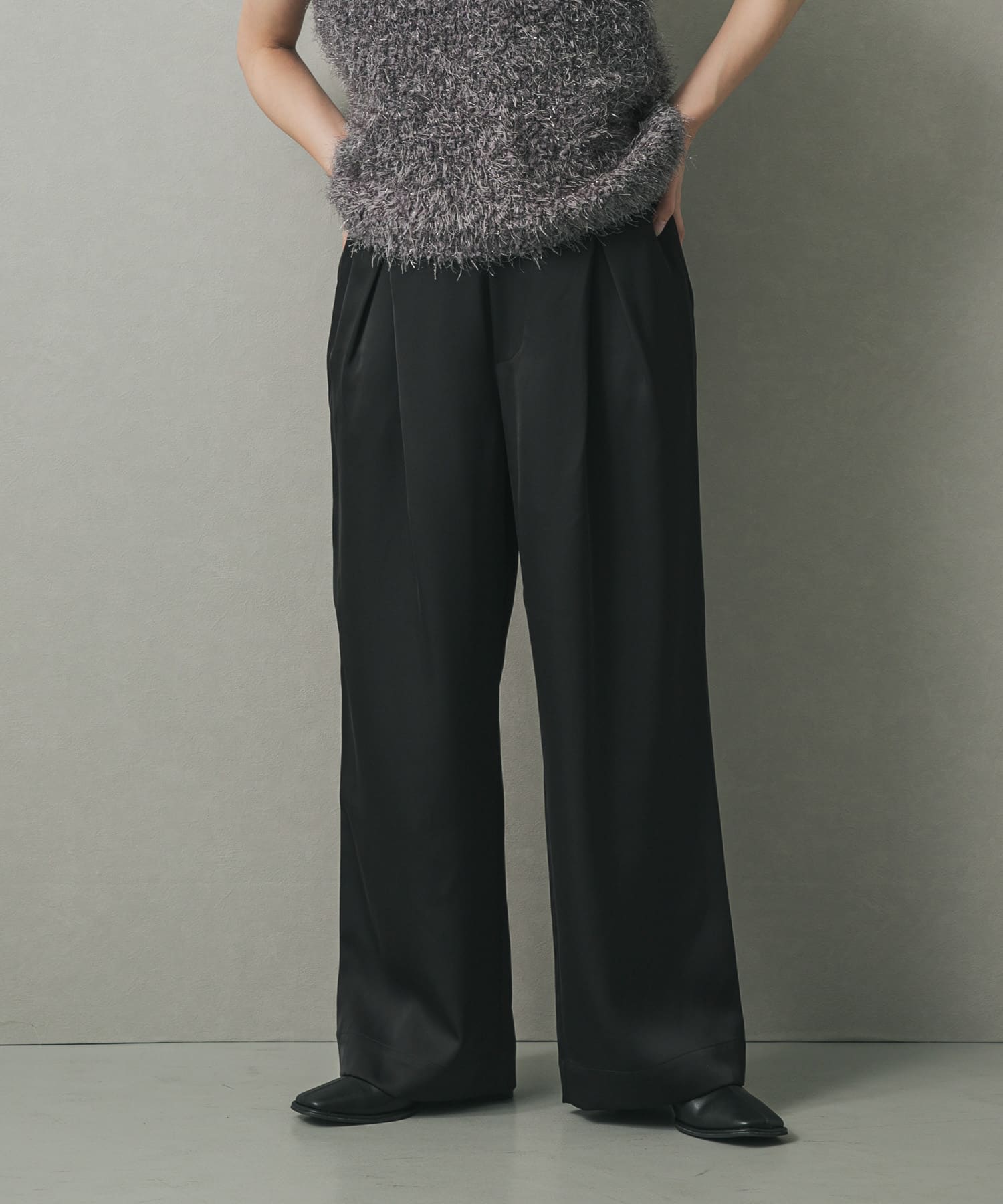 身長：158cm サイズ：one
