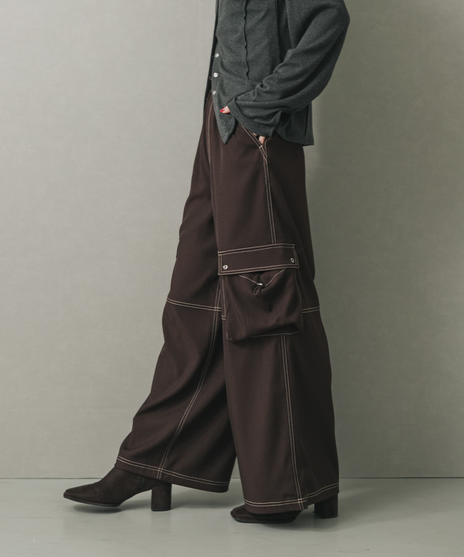 身長：169cm サイズ：one