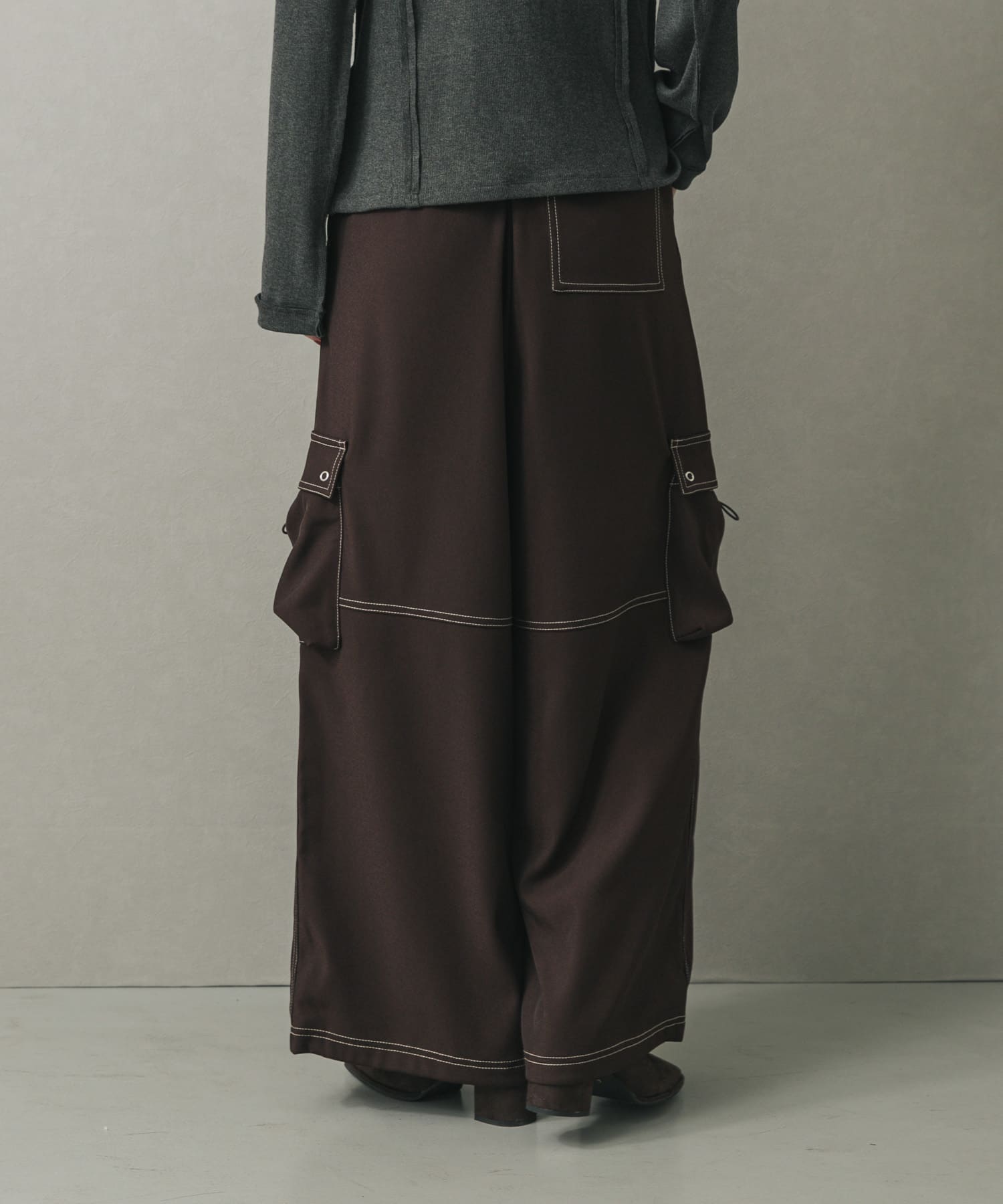 身長：169cm サイズ：one
