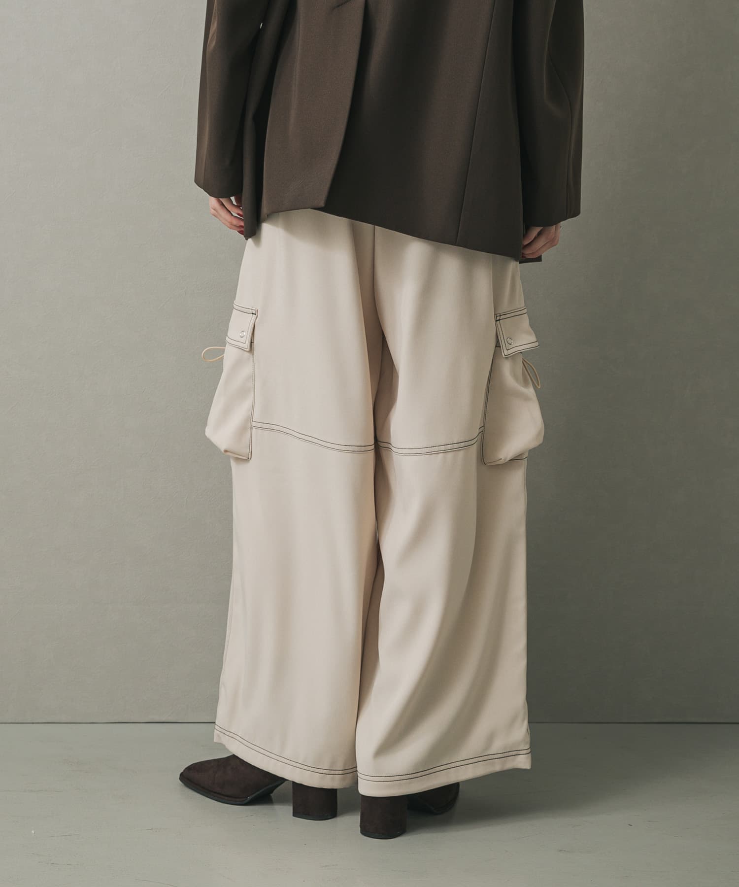 身長：169cm サイズ：one